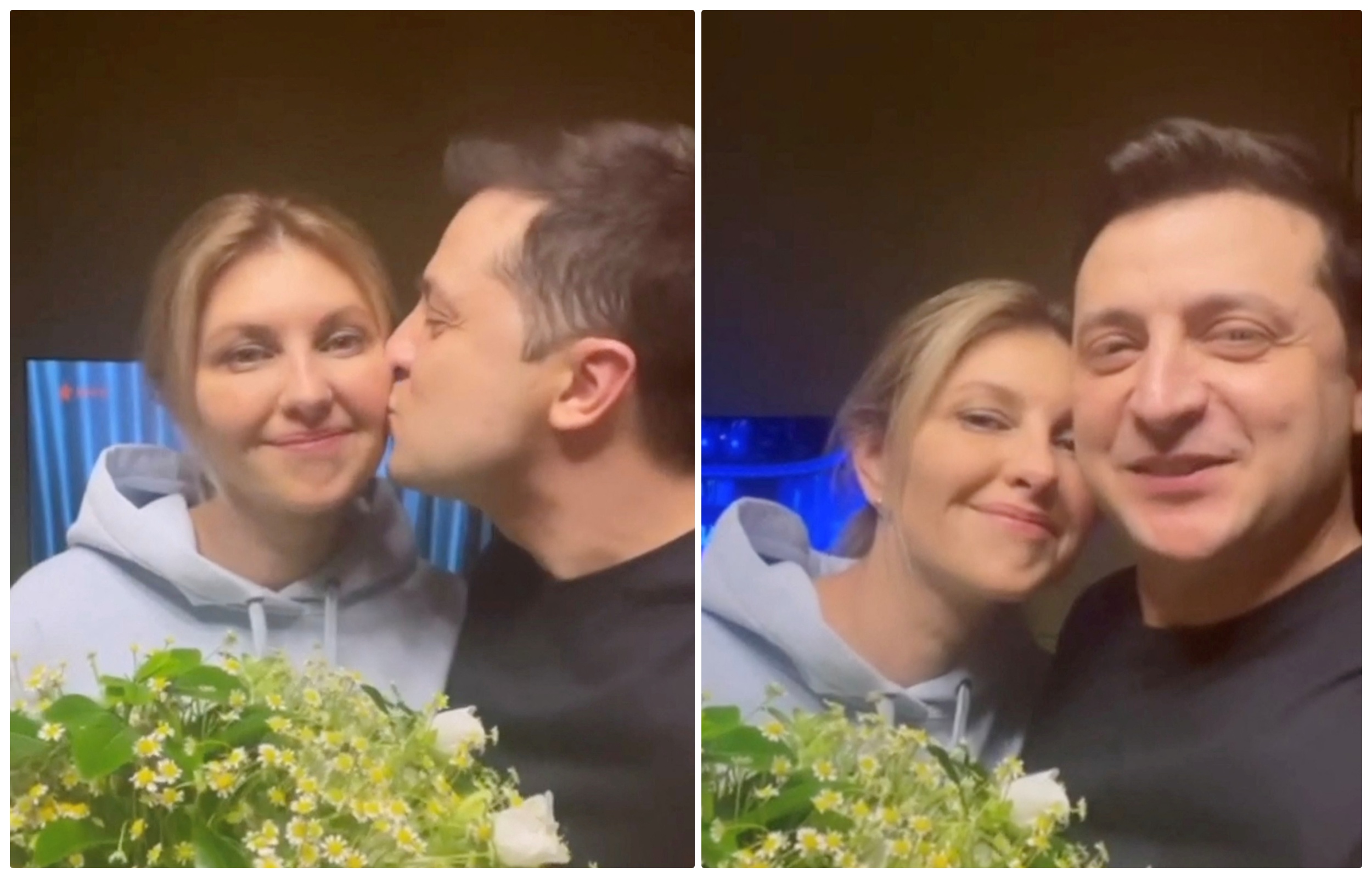 collage Olena Zelenska