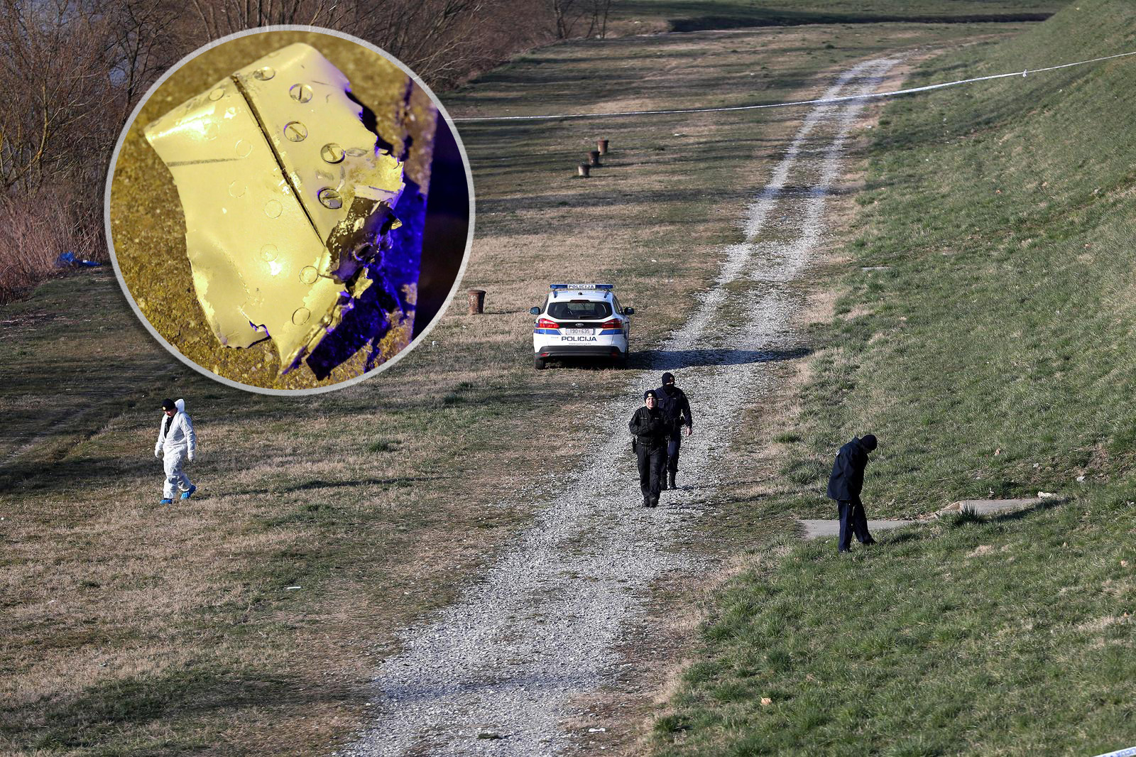 Zagreb, pad letelice Policija proširila potragu vezano uz pad letjelice i na savski nasip
