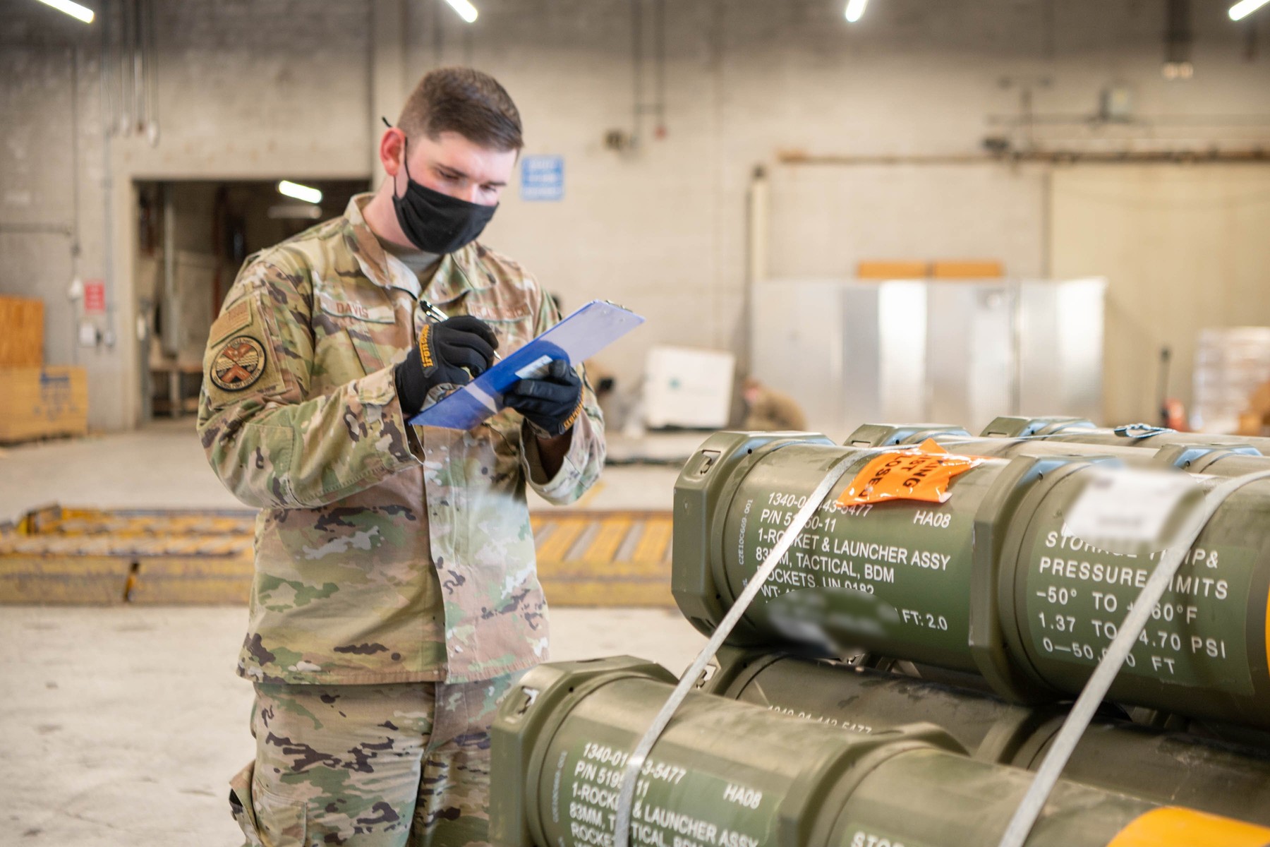 U.S sends weapons shipment to Ukraine, Dover Air Force Base, Delaware, USA - 25 Jan 2022
