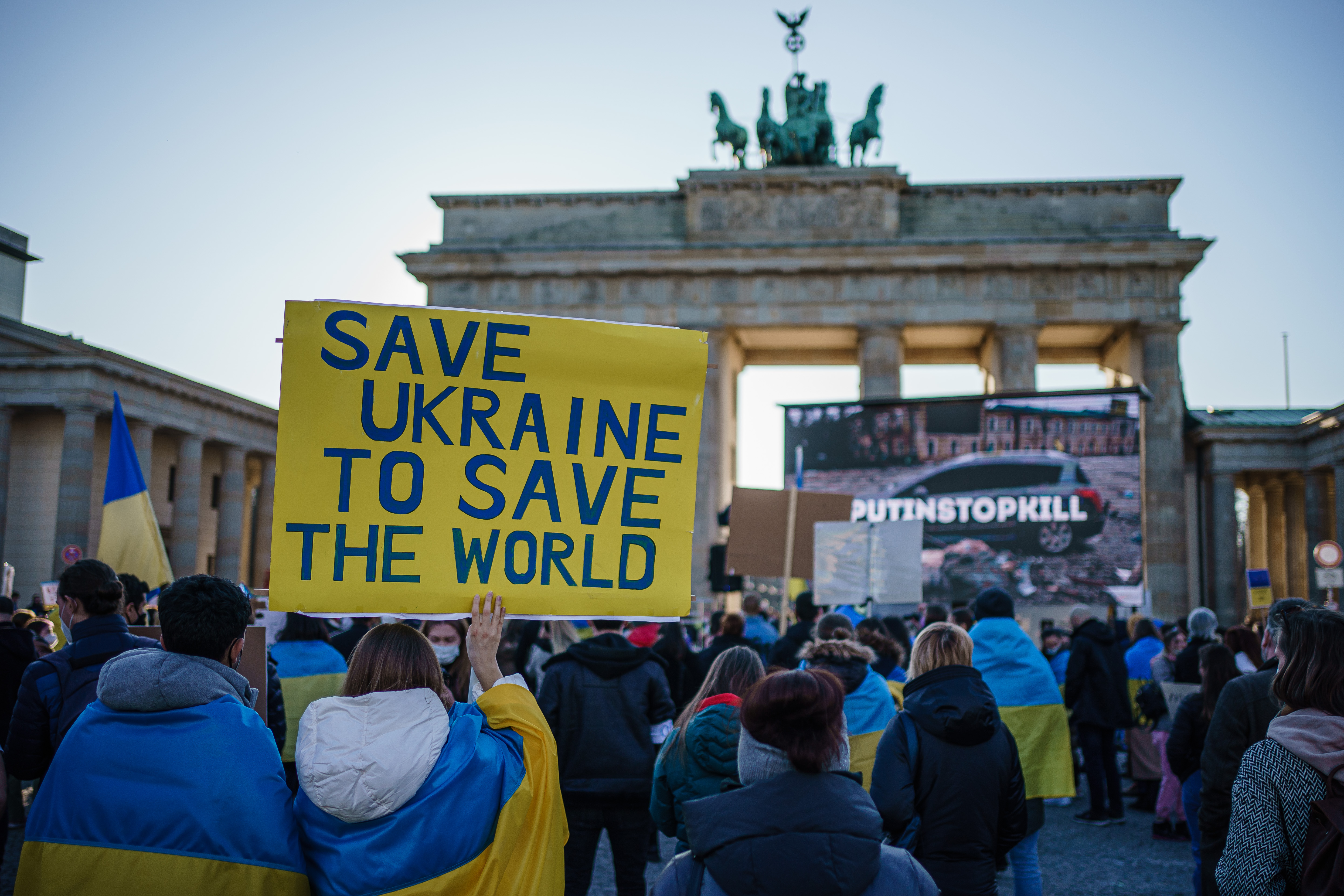 Protest for peace in Ukraine
