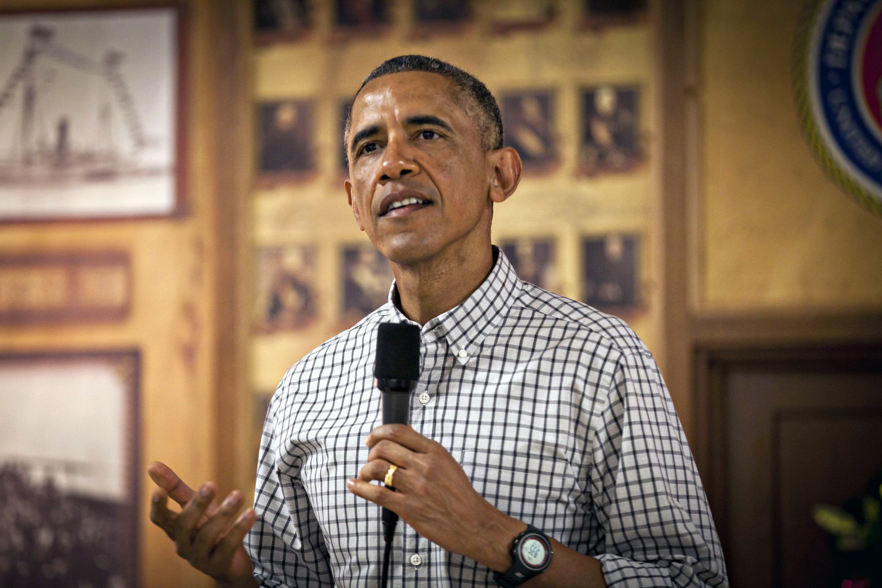 US President Barack Obama Christmas Visit