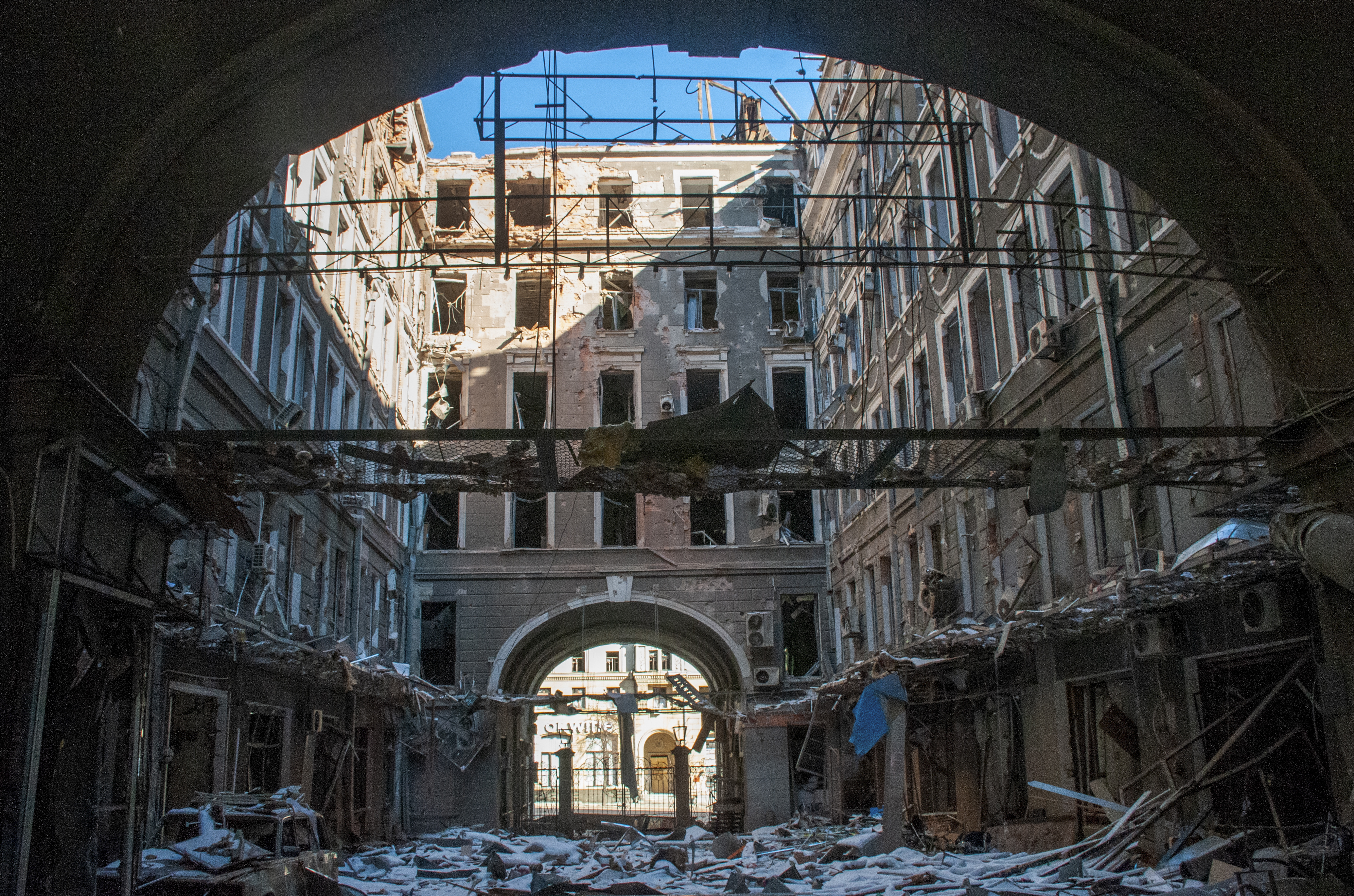 The situation in Ukraine after the Russian invasion