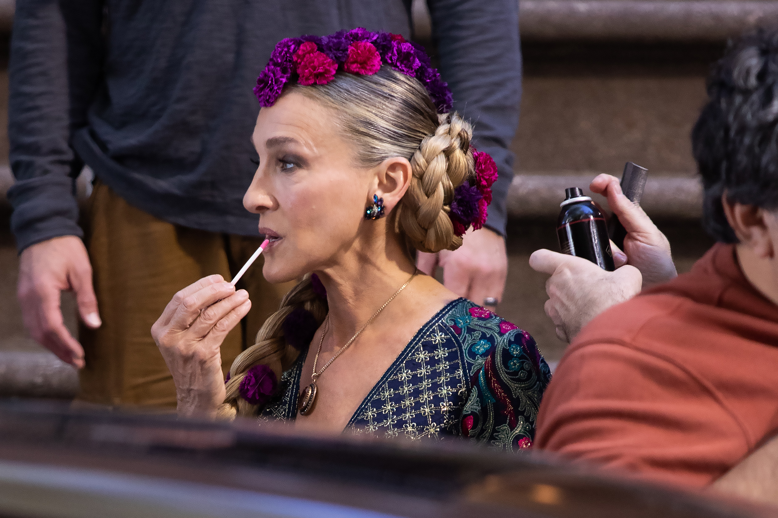 On Location with  "And Just Like That"