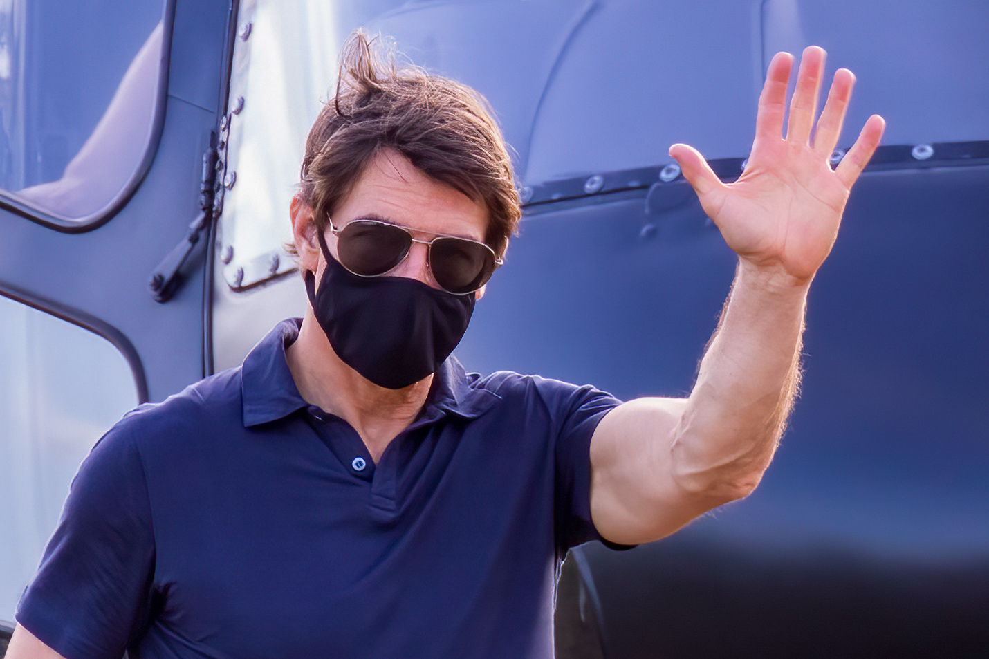EXCLUSIVE: Tom Cruise Arrives South Africa Mission Impossible