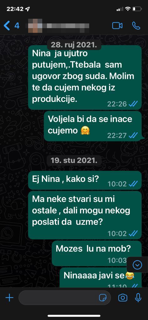 Vampirica Olja, Olja Einfalt Mihailović, Zadruga, poruke, prepiska Foto: Privatna arhiva/Olja Einfalt Mihailović