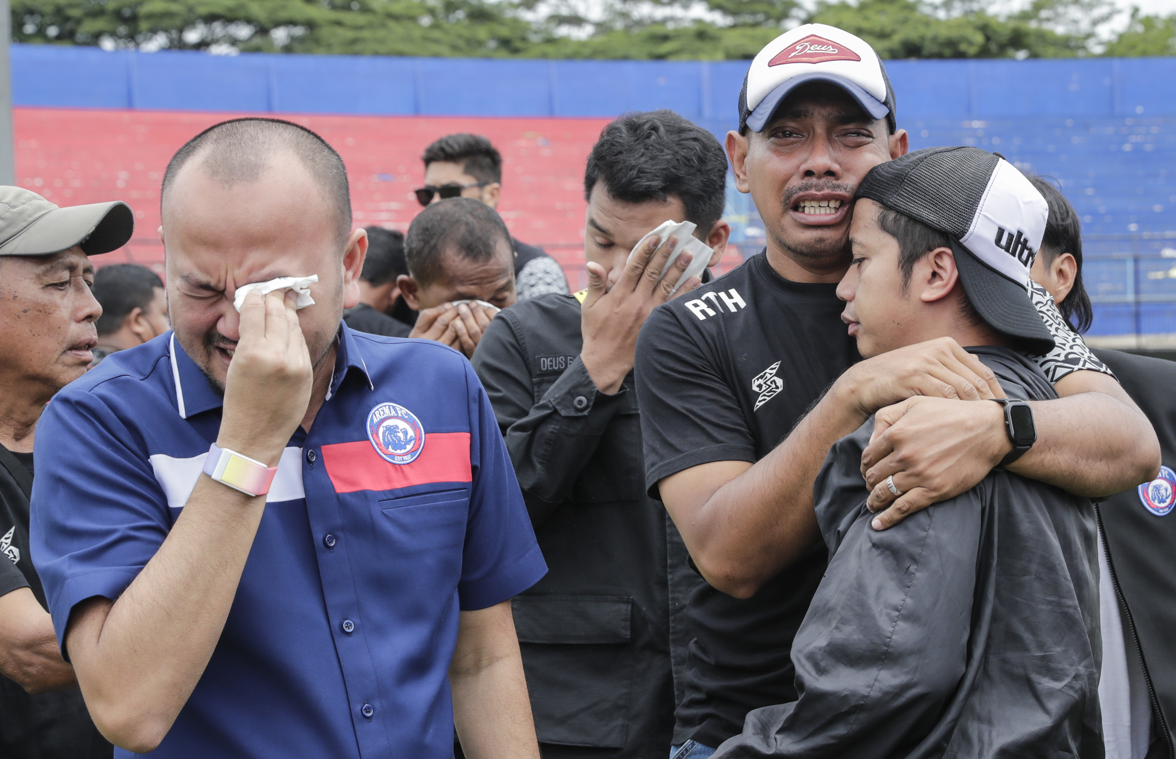 At least 125 people killed during a stampede following a soccer match riot in Malang