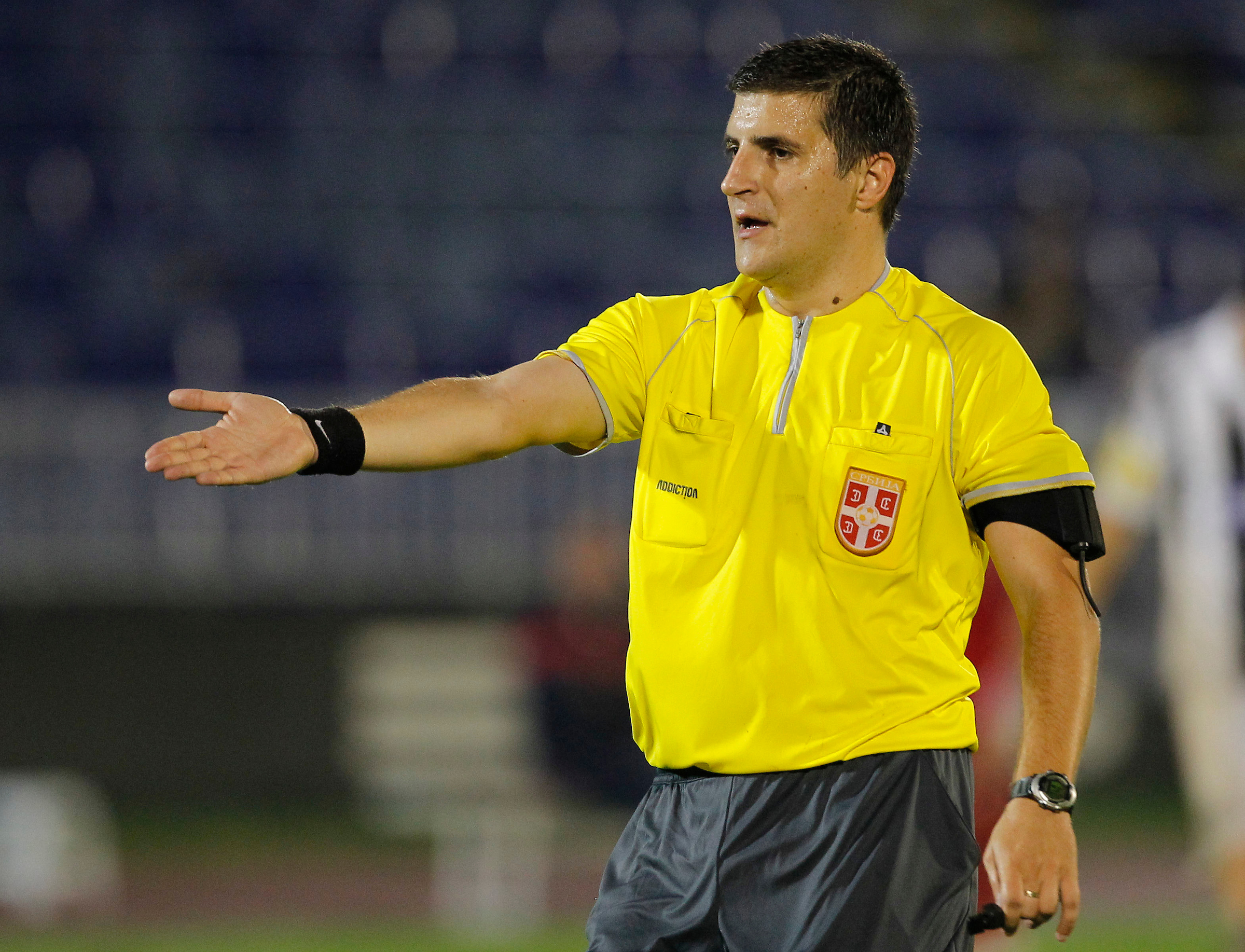 Fudbal Super liga season 2013-2014
Partizan v Radnicki Kragujevac
Referee sudija Ninoslav Spasic
Beograd, 25.08.2013.
foto: Srdjan Stevanovic/Starsportphoto ©
