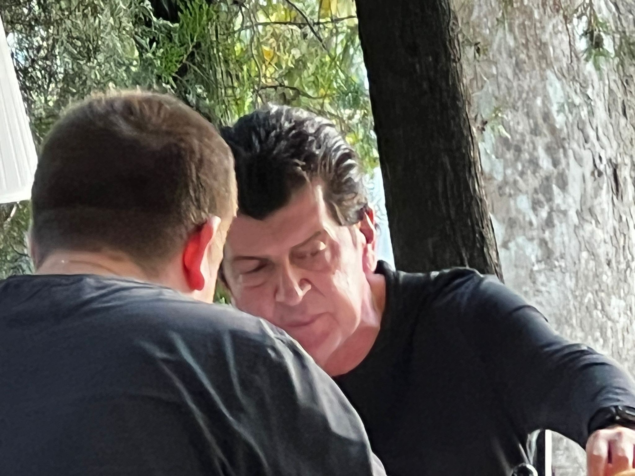 Momčilo Bajagić Bajaga na ručku, u kafani Šest topola Foto: Nova.rs