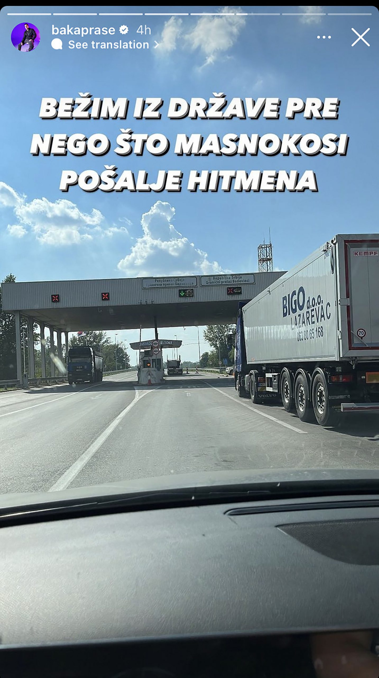 Baka prase instagram