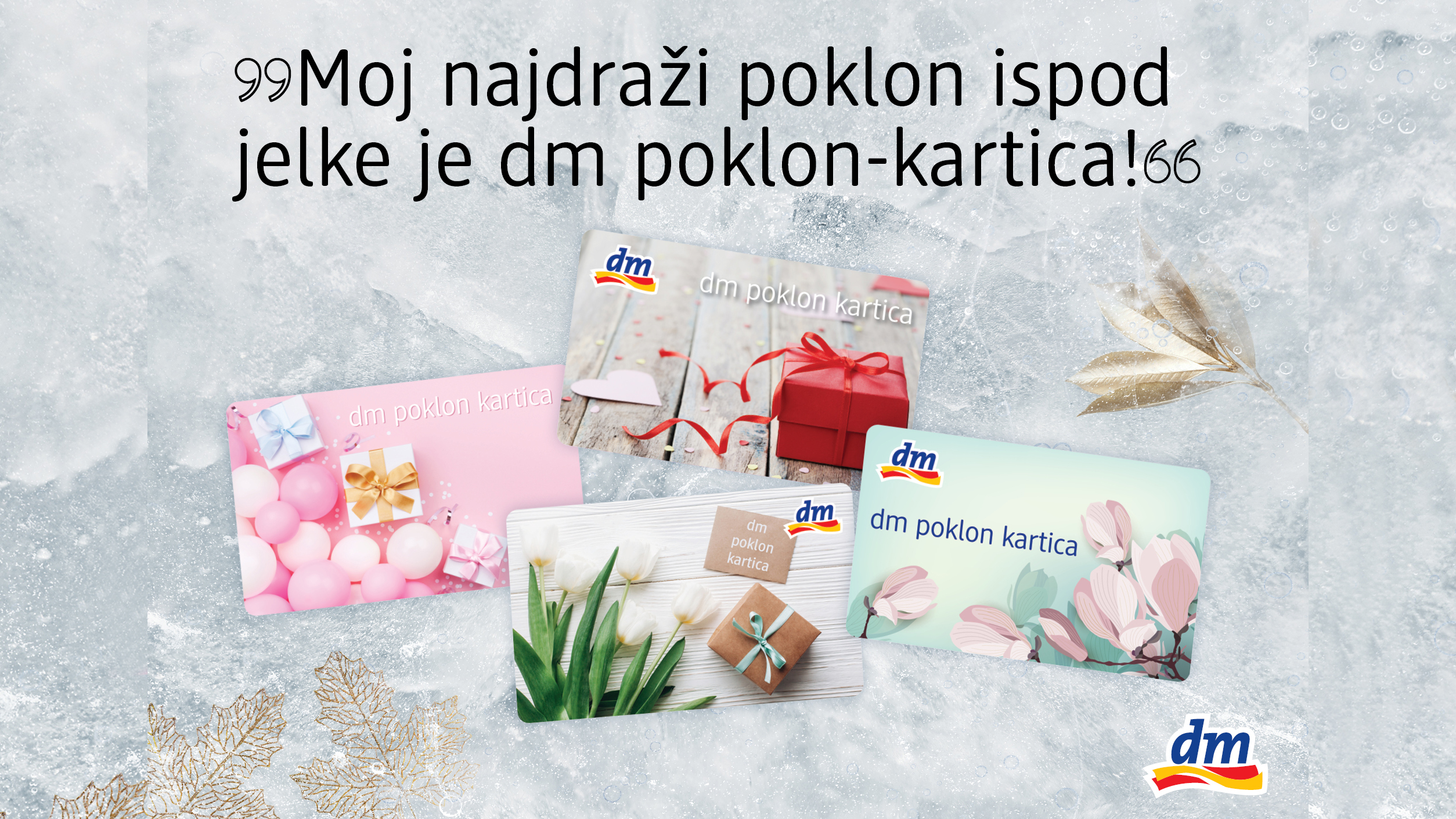 Dm, poklon kartica, PR tekst Foto: Promo