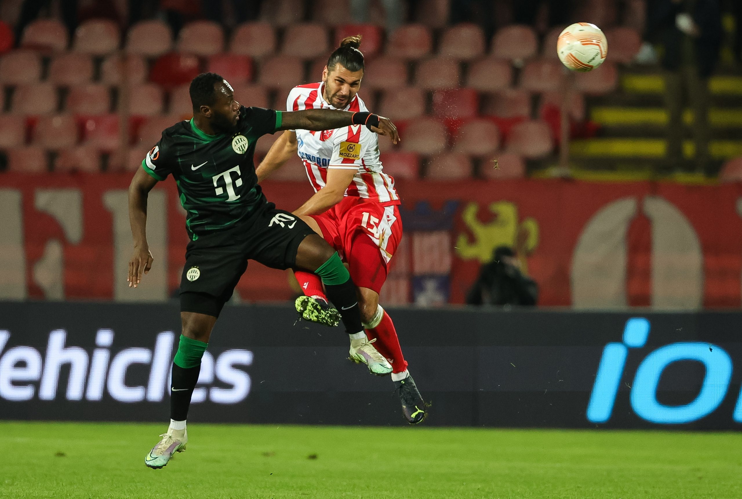 Crvena Zvezda v Ferencvaros TC during the UEFA Europa League group H match Season 2022/2023 match at stadium Rajko Mitic on October 06, 2022 in Belgrade, Serbia. (Photo by Srdjan Stevanovic/Starsport.rs ©)