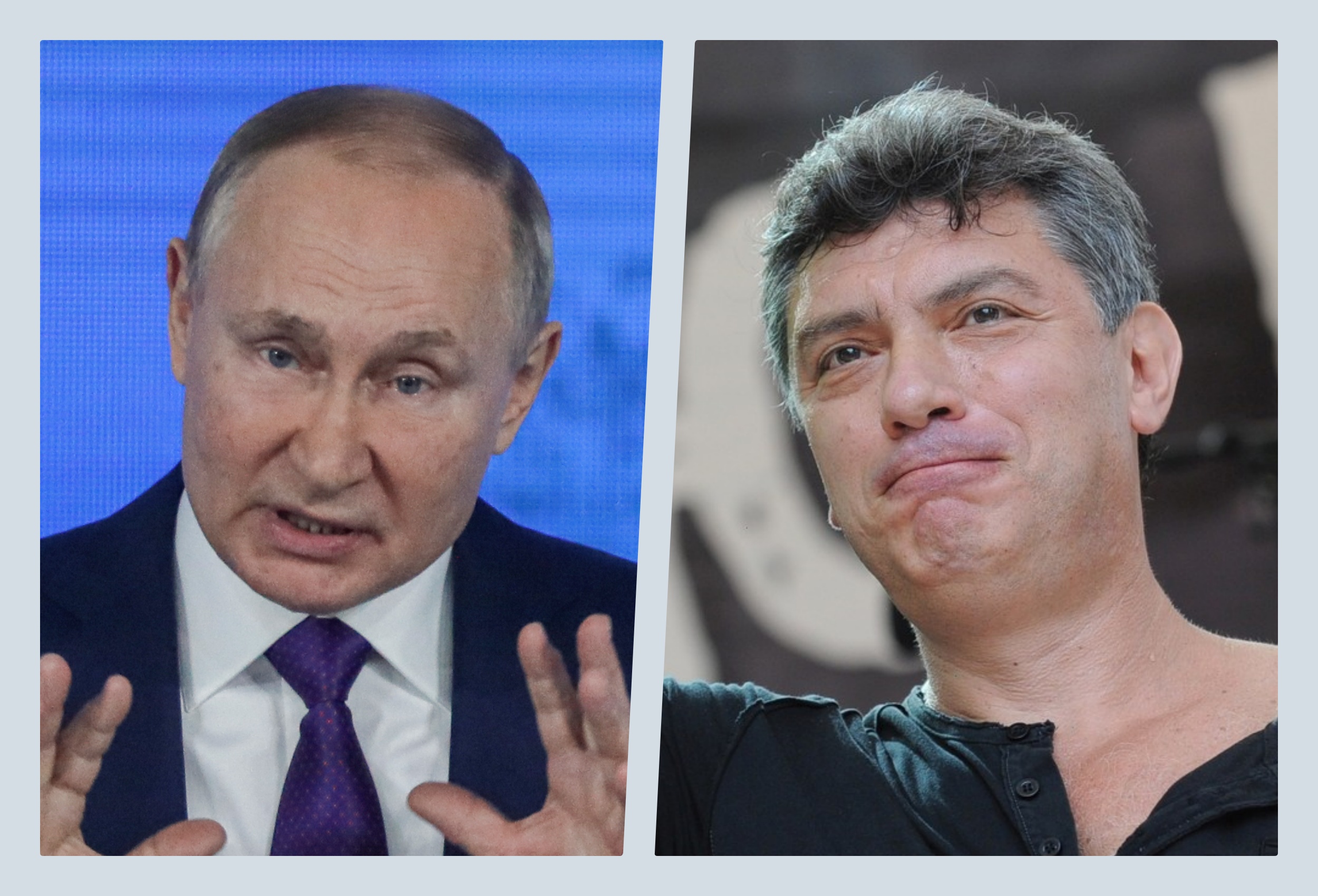 Vladimir Putin ,Boris Njemcov kombo