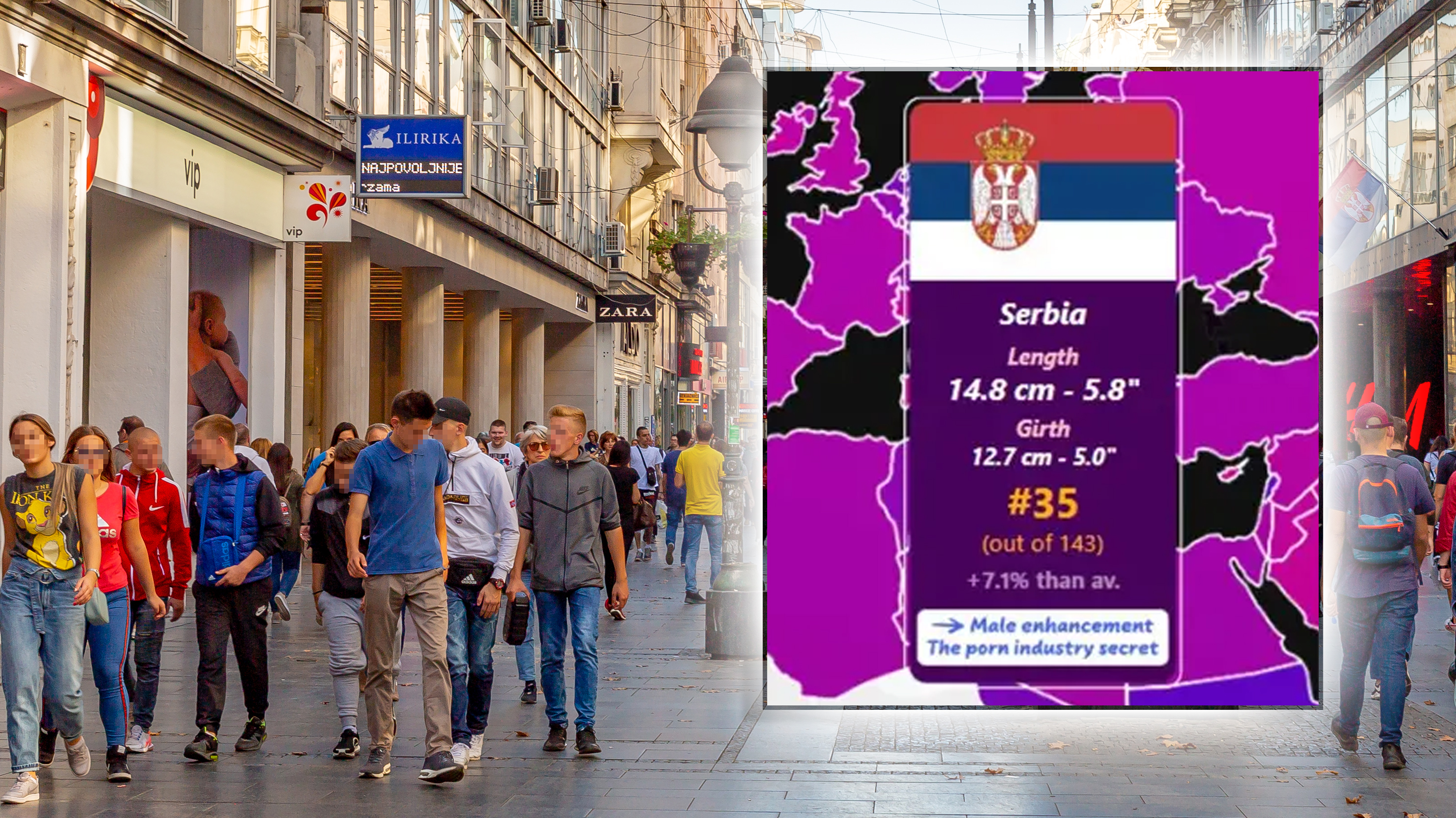 Belgrade,,Serbia,-,October,22nd,2019:,Knez,Mihailova,Street.,The