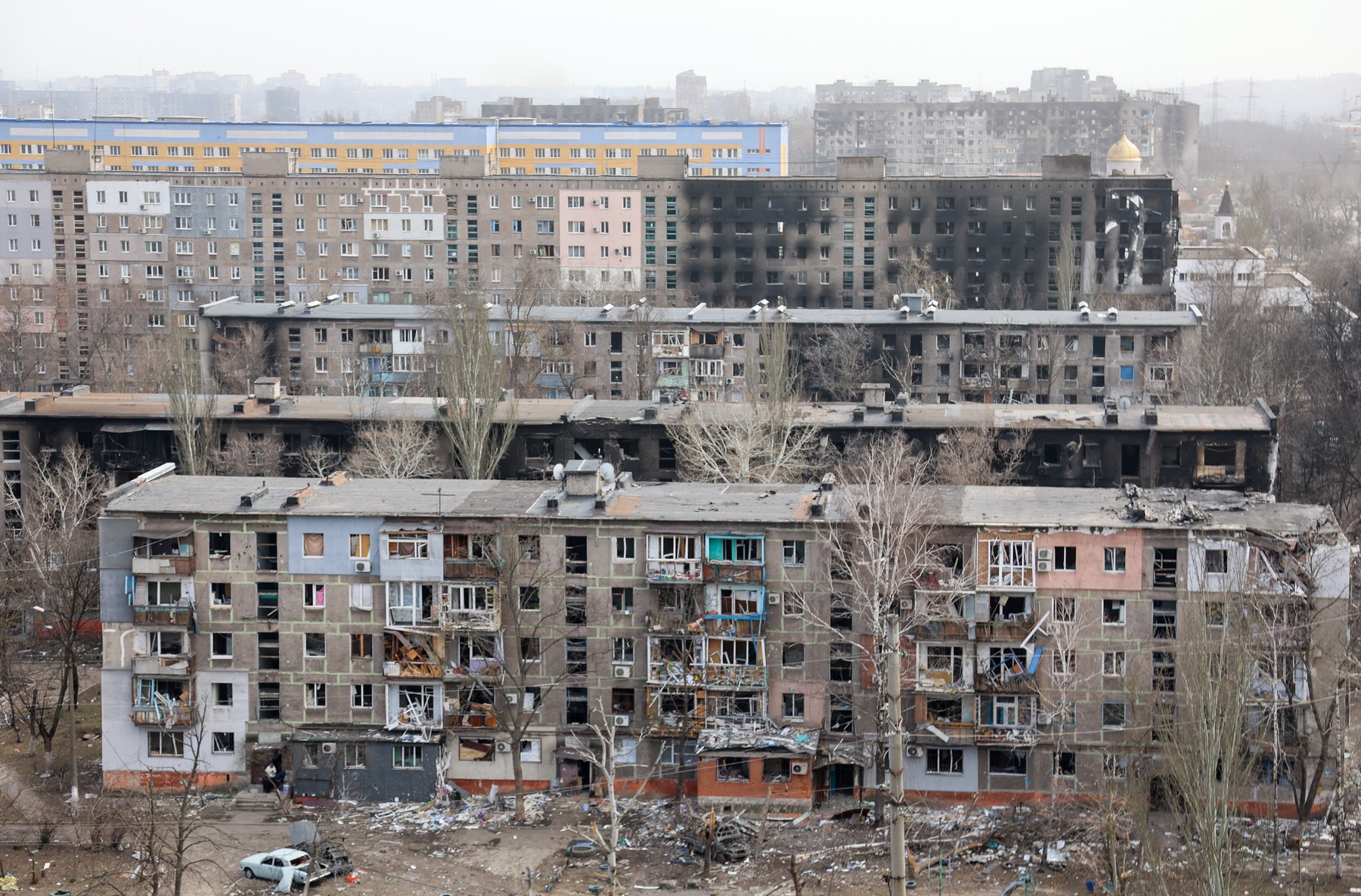 Ukrainian city of Mariupol