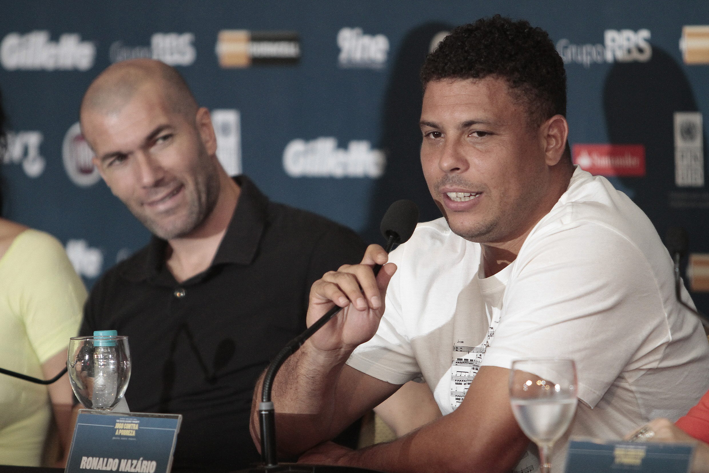 ZIDANE AND RONALDO PRESS CONFERENCE