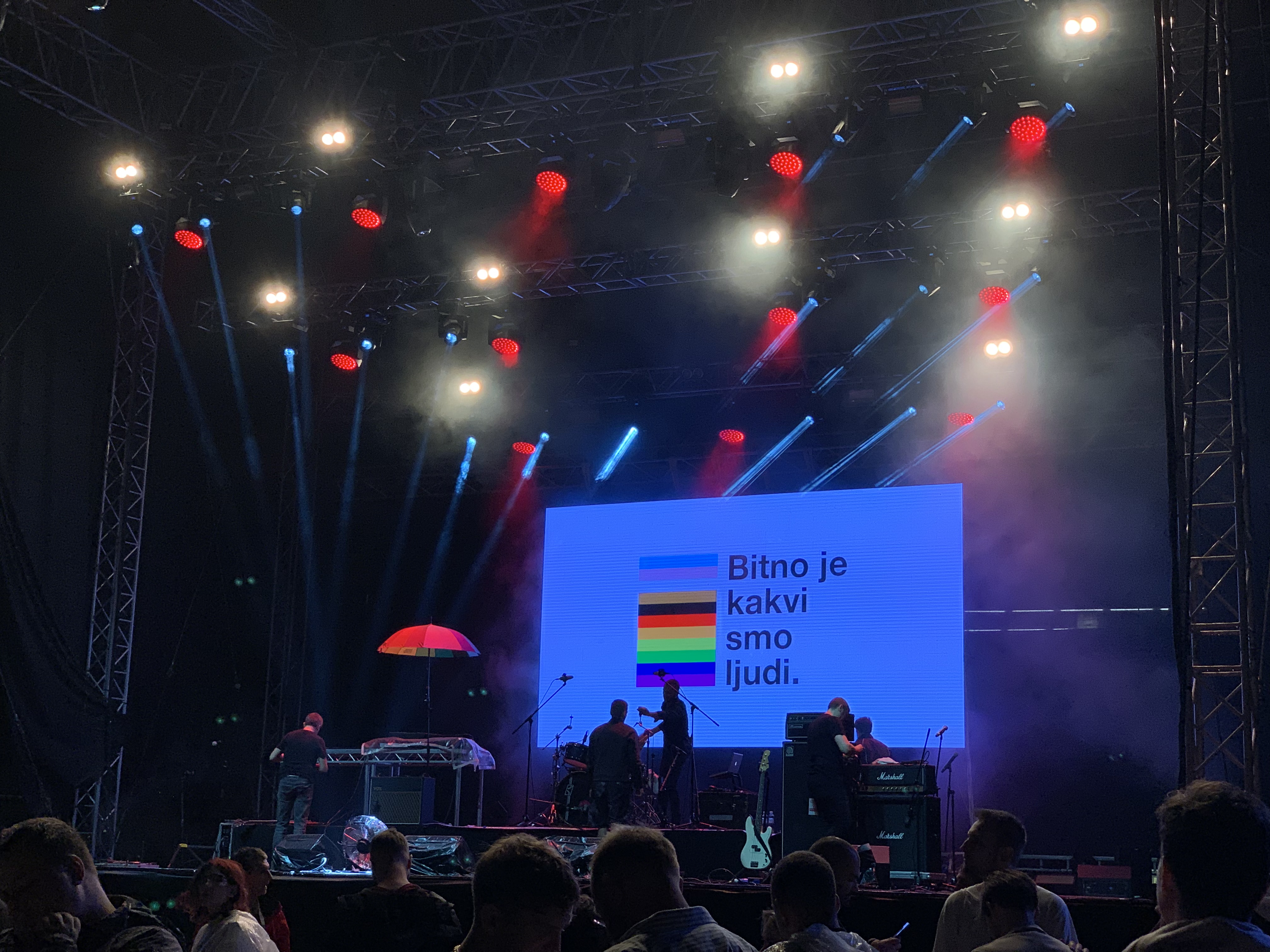 Prajd, koncert Foto: Beograd Prajd 
koncert na tašmajdanu EuroPrajd
