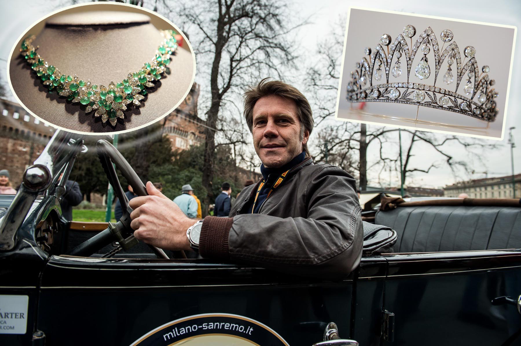 Historical reenactment of the "Milano-Sanremo Cup", Milan, Italy - 22 Mar 2018