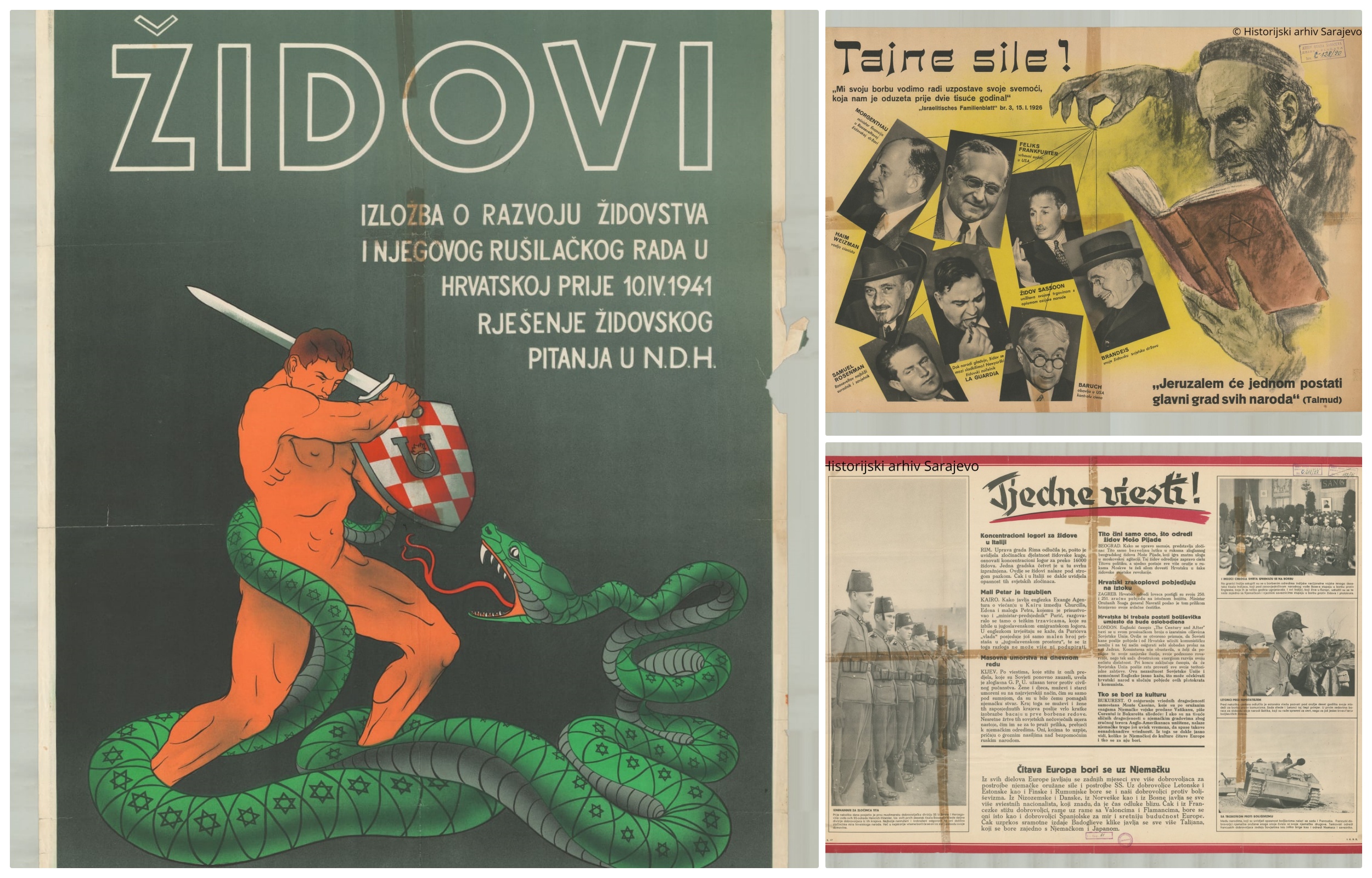 collage Foto Historijski arhiv Sarajevo a