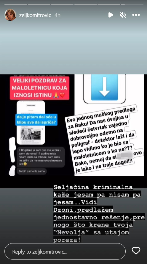 Željko Mitrović, Baka Prase, instagram Foto: Instagram/zeljkomitrovic