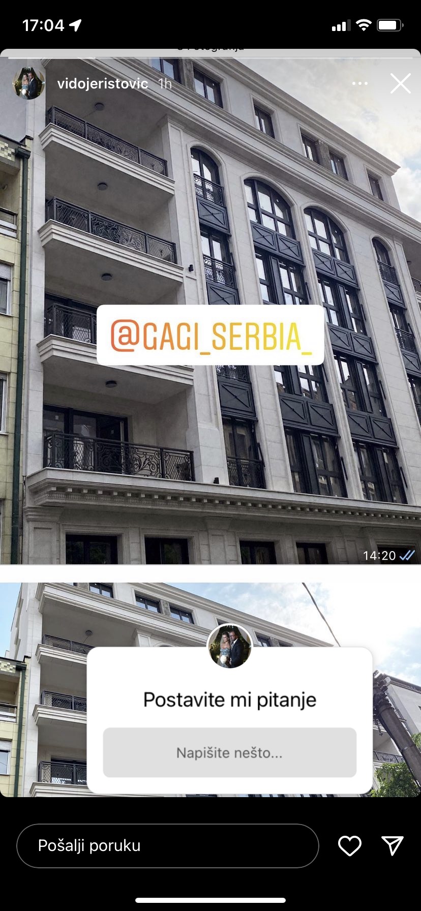 Vidoje Ristović, Miša Grof Foto: Instagram/vidojeristovic