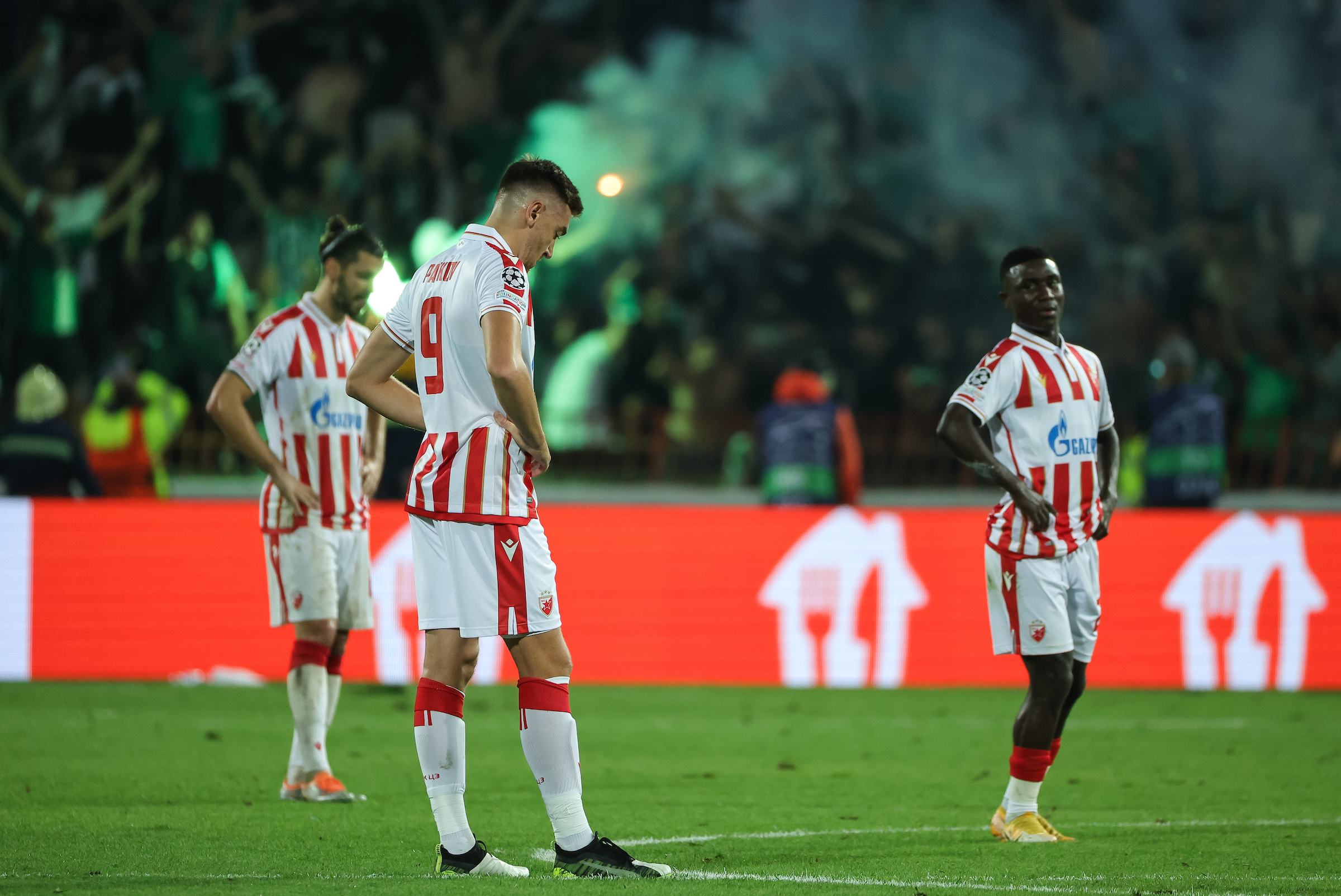 Crvena Zvezda v Maccabi Haifa - UEFA Champions League Play Off second leg match