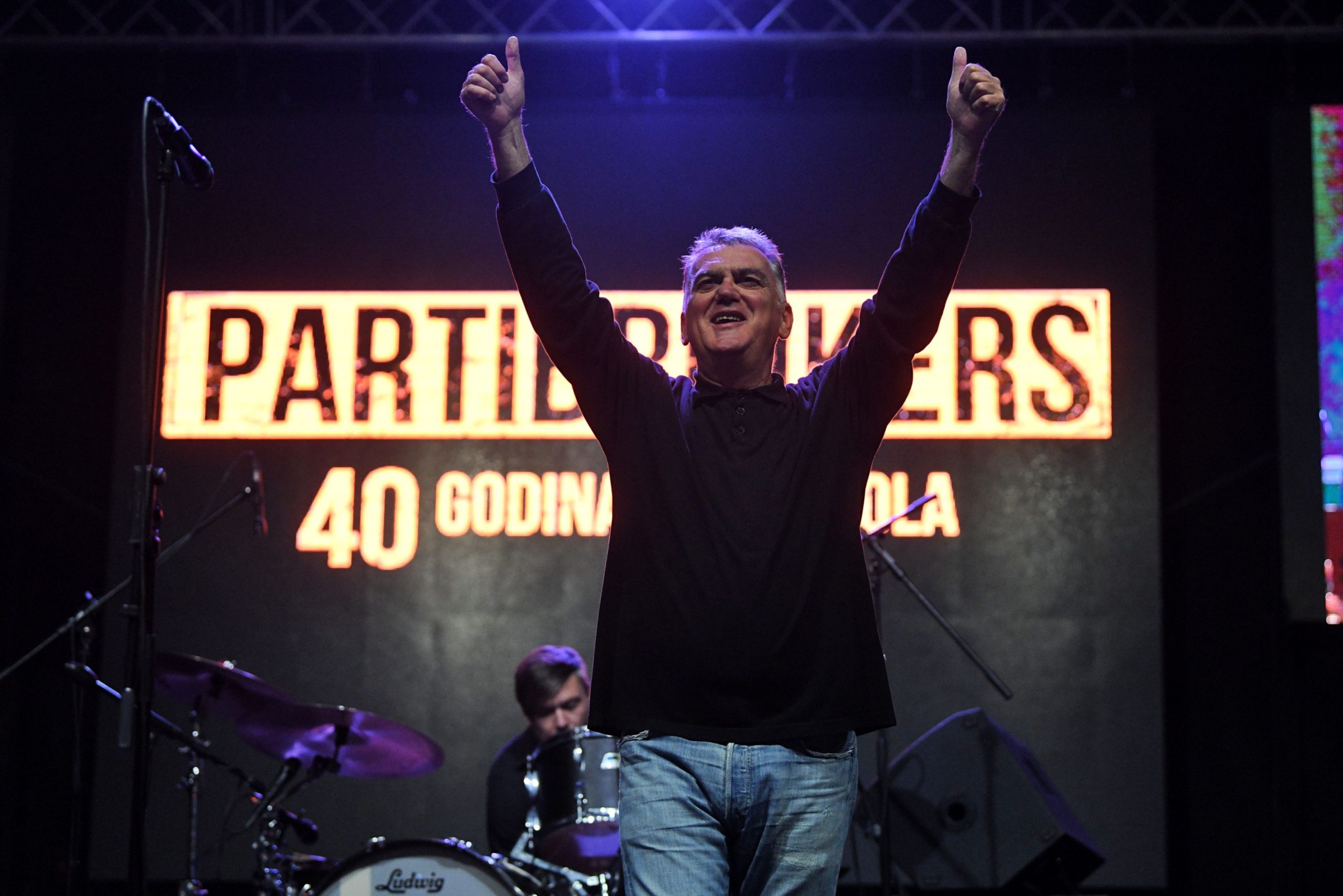 Beograd 22.09.2022. PARTIBREJKERS -  koncert 40 GODINA ROKENROLA na Beogradskom Sajamu,Zoran Kostic Cane