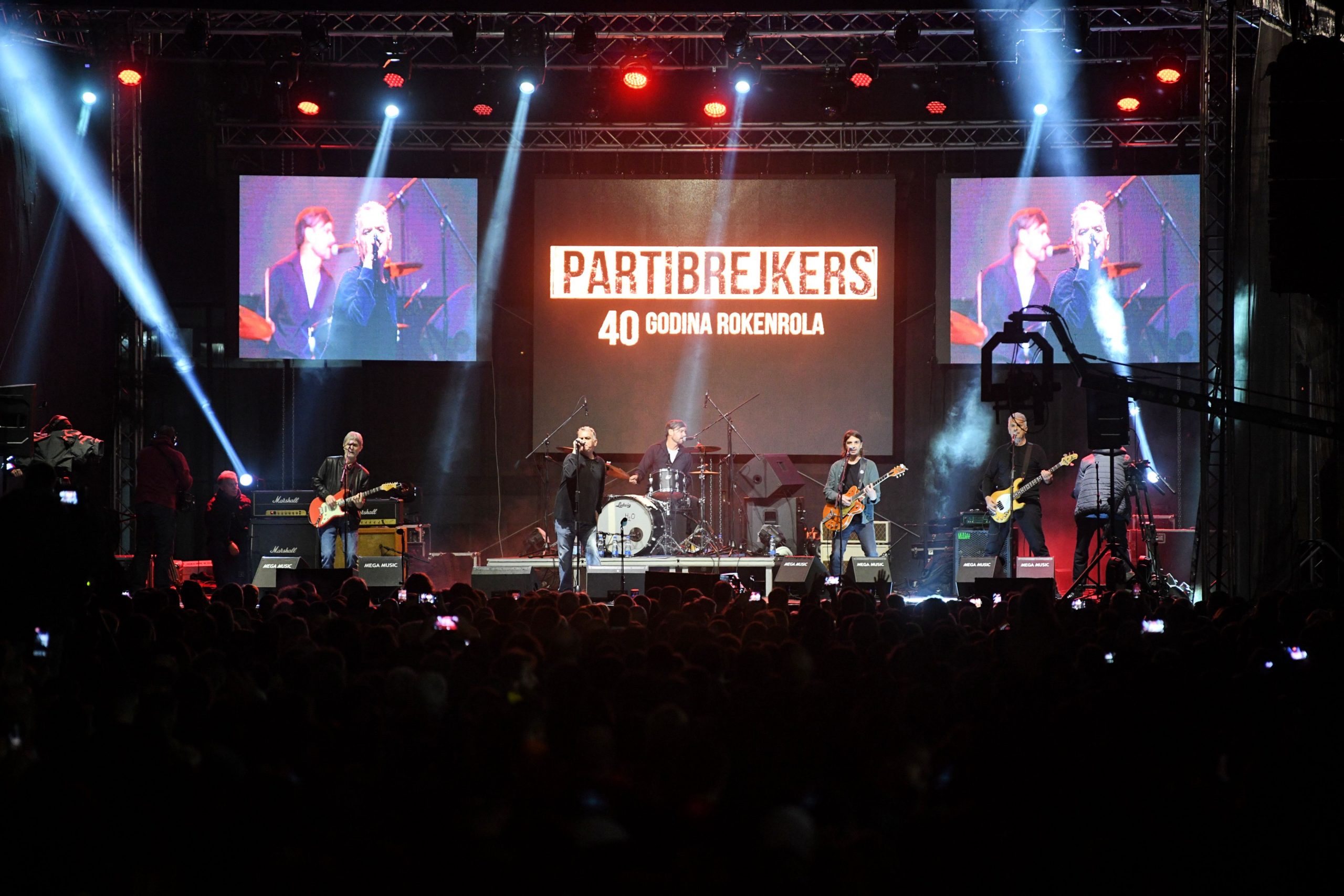 Beograd 22.09.2022. PARTIBREJKERS -  koncert 40 GODINA ROKENROLA na Beogradskom Sajamu