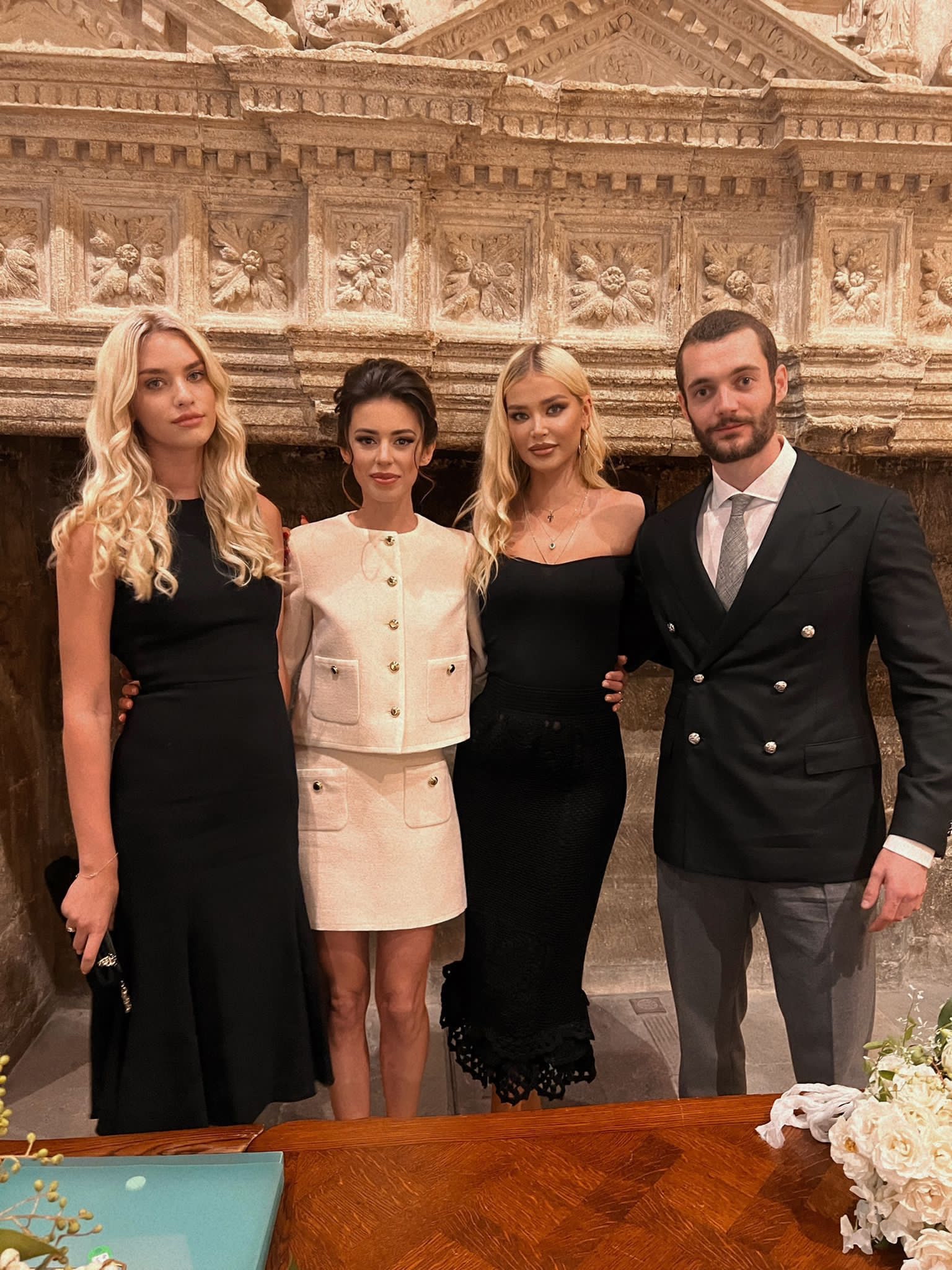 Sofija Milošević na venčanju Sarkozijevog sina