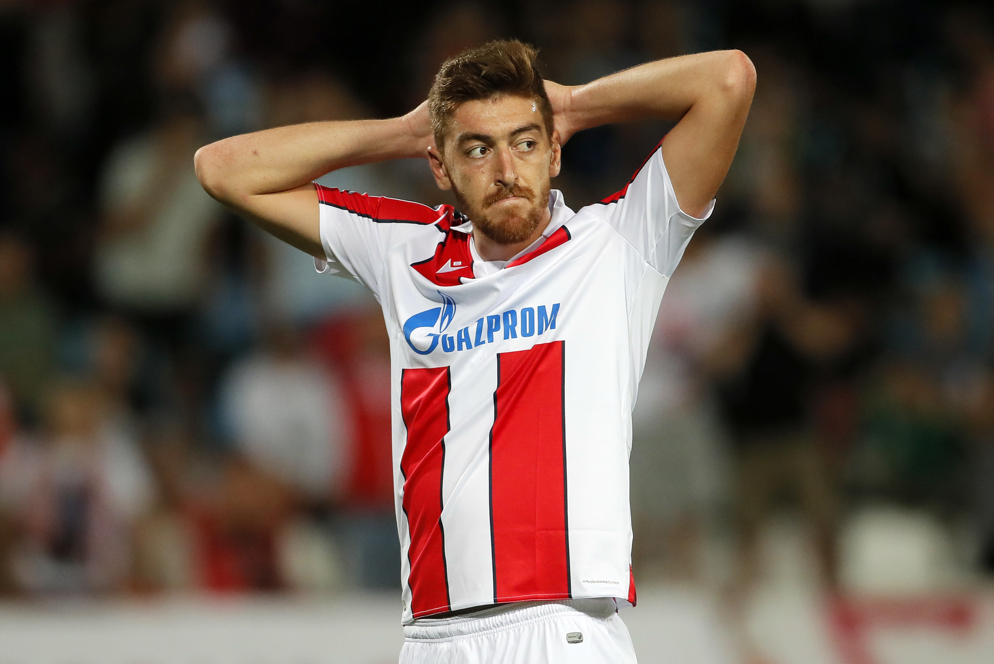Crvena Zvezda - Cluj, UEFA Europa League Stadion Rajko Mitić Play-offs, 1st leg 17.8.2021. Beograd Srbija