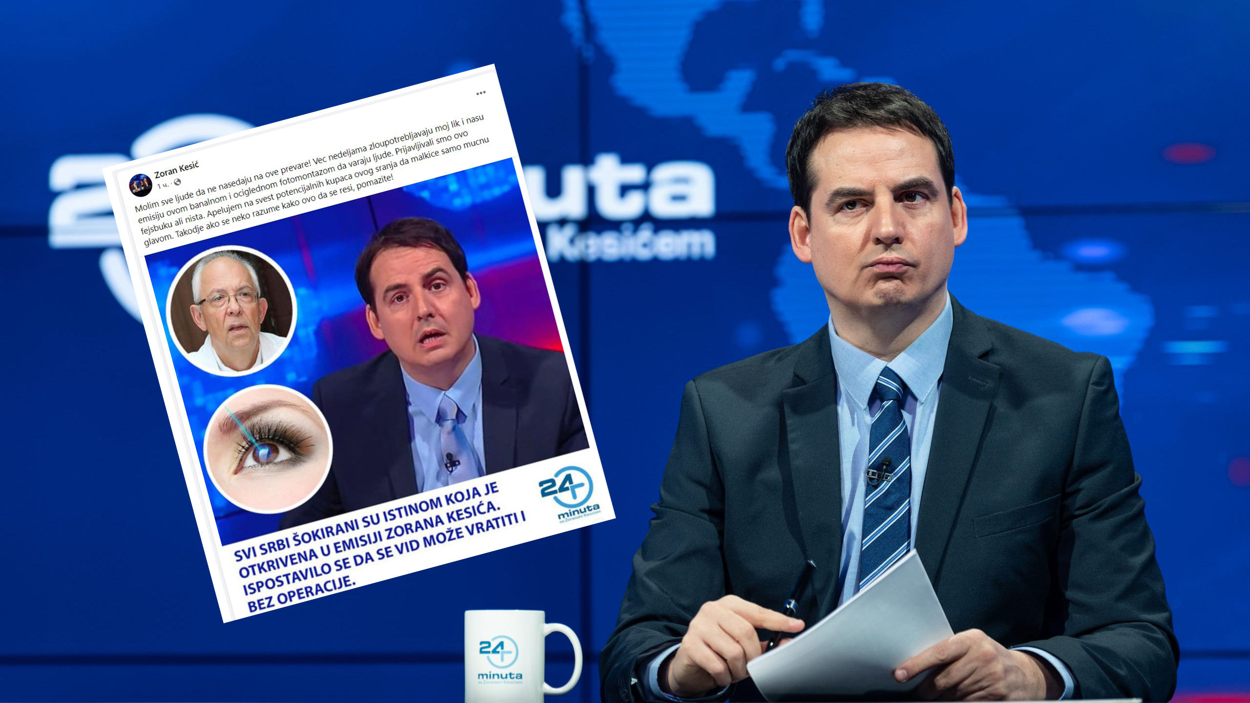 Zoran Kesić, prevara