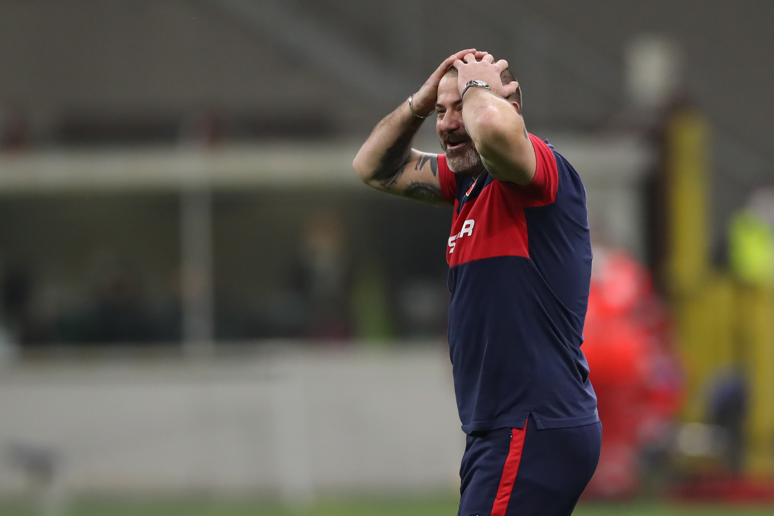 AC Milan v Red Star Belgrade - UEFA Europa League - Round of 32 - 2nd Leg - Giuseppe Meazza