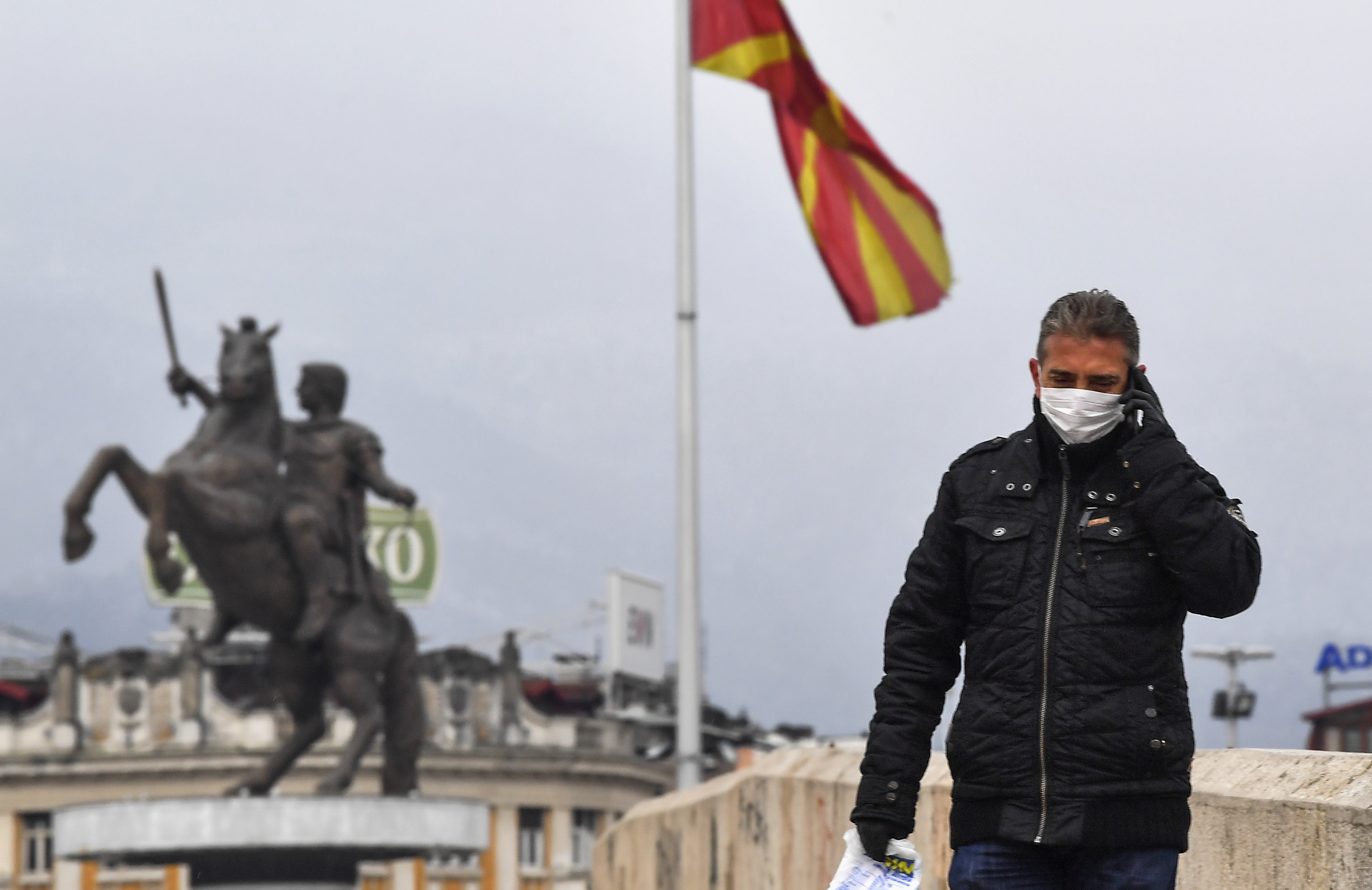 Skoplje, Severna Makedonija, EU-Makedonija,  EU Council gives green light to EU accession talks with North Macedonia and Albania