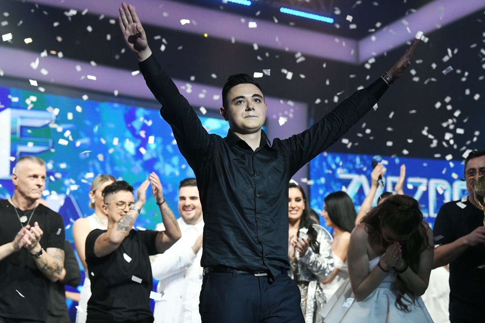 Beograd 26. jun 2022. Finale Zvezde Granda proglasenje pobednika Foto:Vesna Lalić/Nova.rs