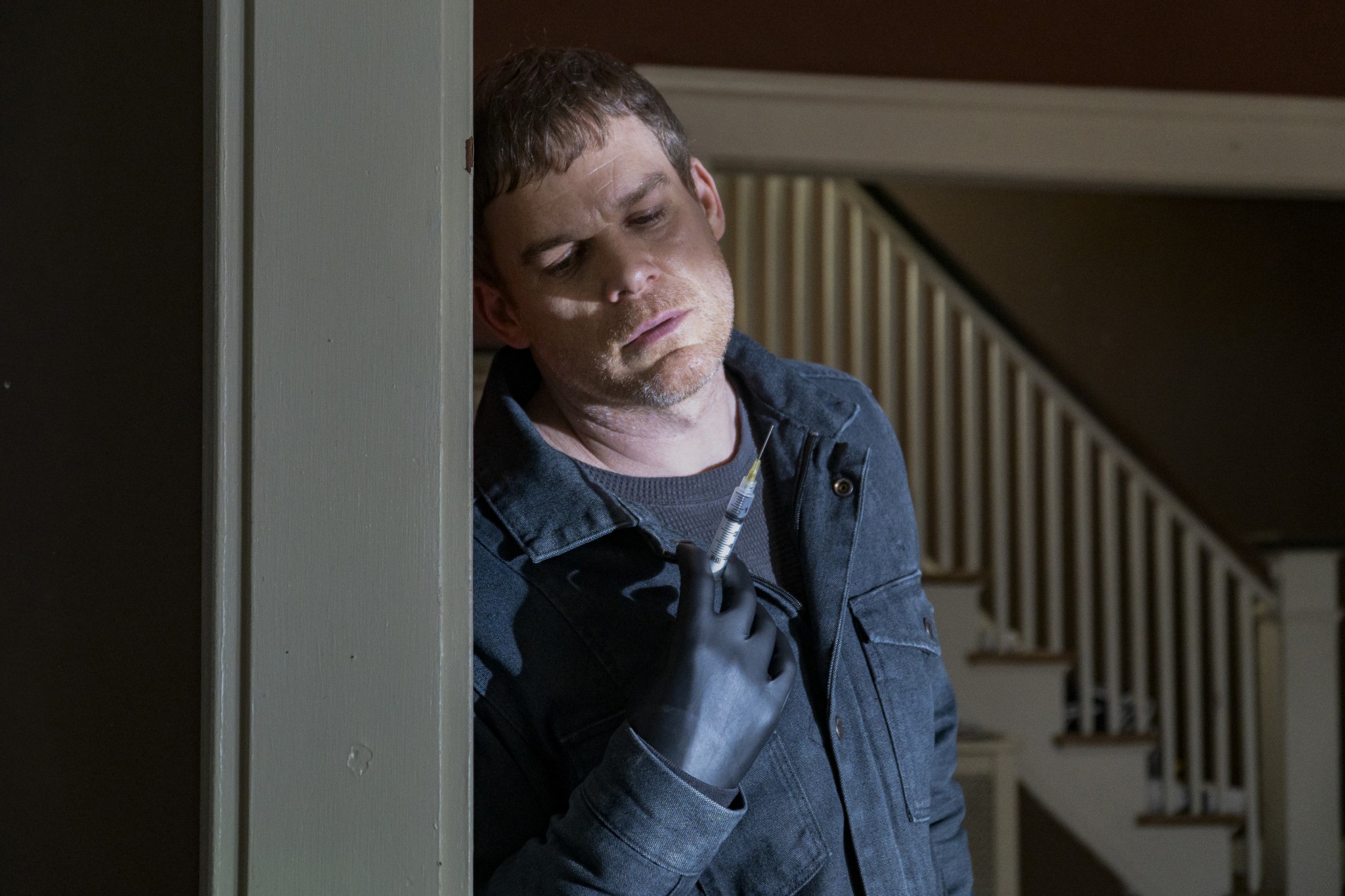 DEXTER: NEW BLOOD, Michael C. Hall, Runaway', (Season 1, ep. 105, aired Dec. 5, 2021).,Image: 648834355, License: Rights-managed, Restrictions: 105 - Runaway, Model Release: no, Credit line: Showtime Networks Inc. / Everett / Profimedia