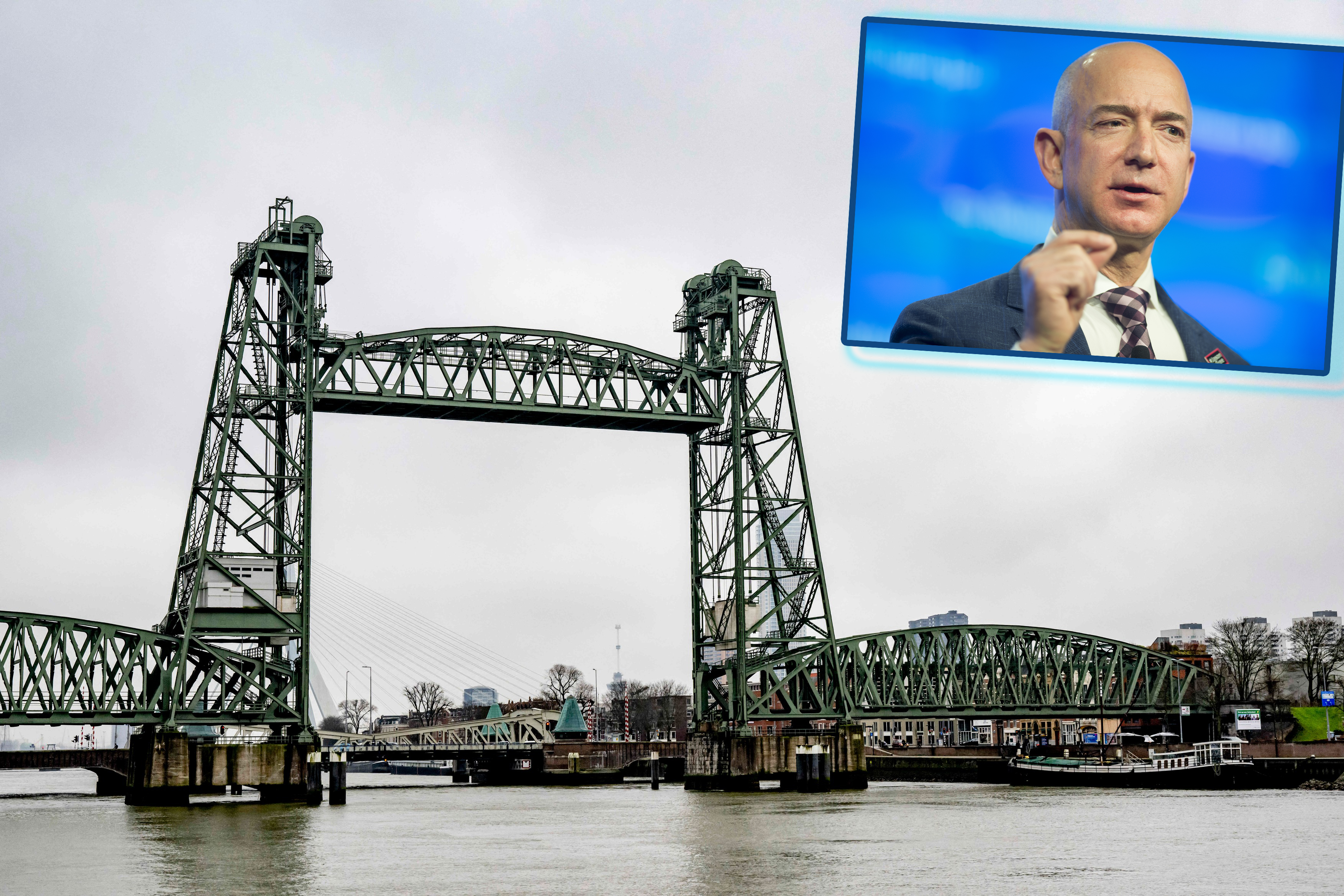 A Bridge Will Be Dismantled To Allow Bezos' Yacht To Pass - Rotterdam