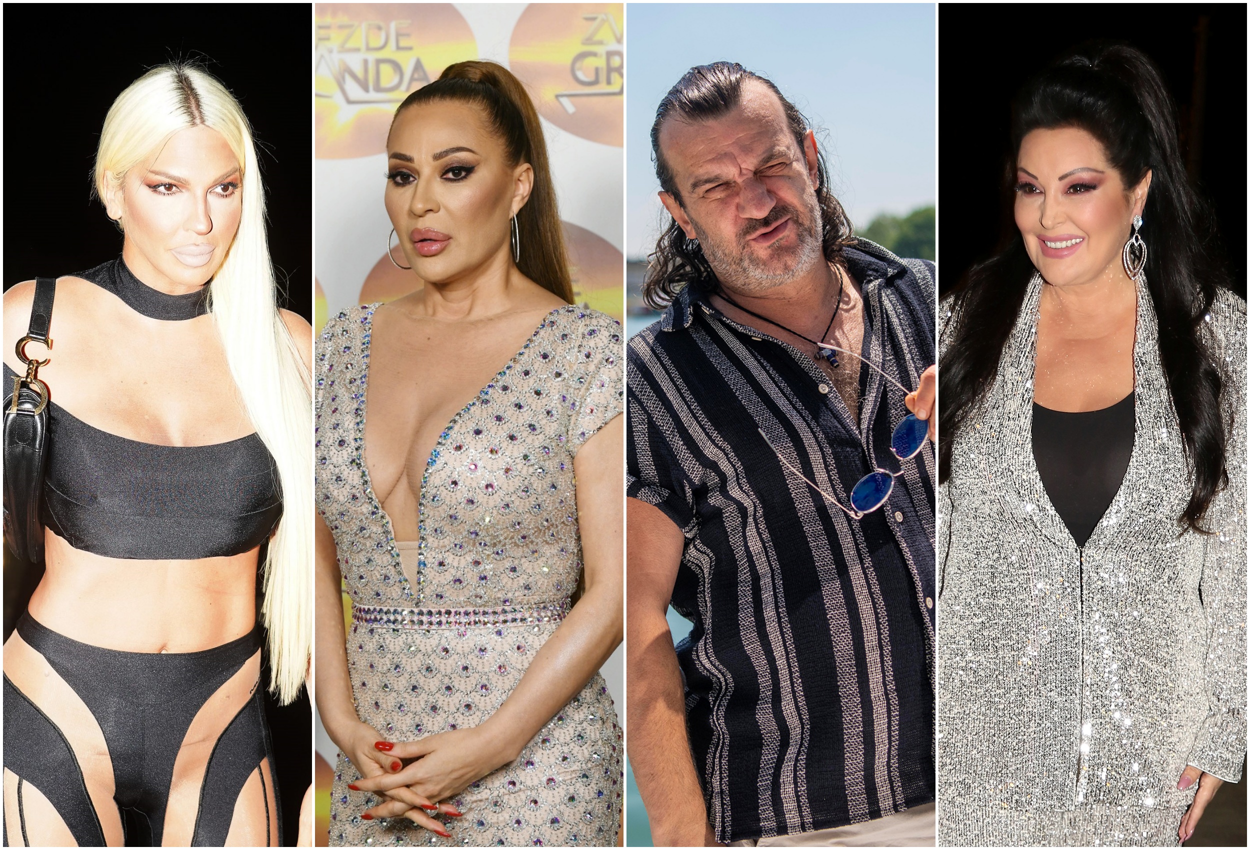 Jelena Karleusa Svetlana Ceca Raznatovic Aca Lukas i Dragana Mirkovic