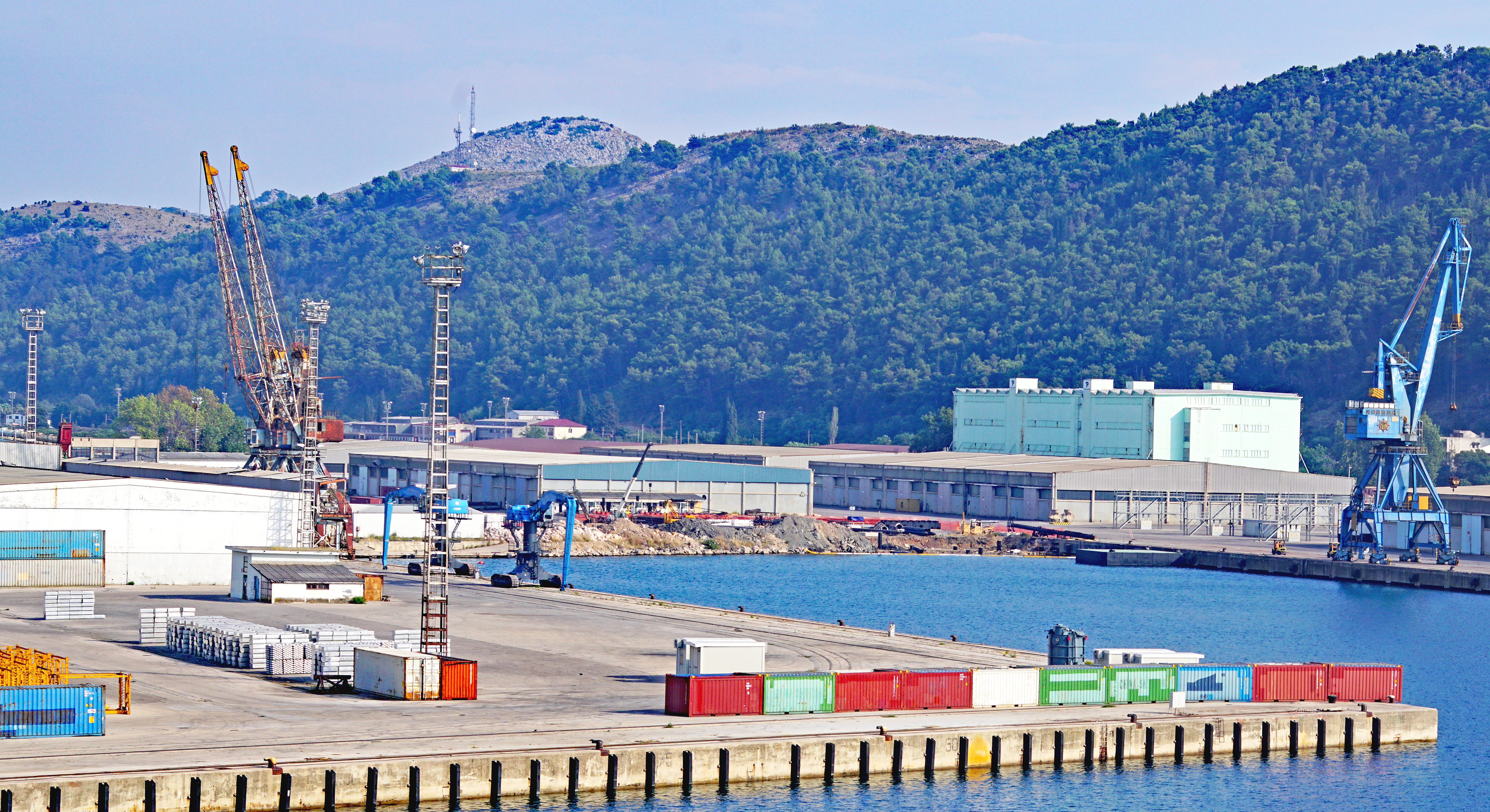 Panoramic,Of,Port,Adria,,Bar,,Montenegro,,Europe