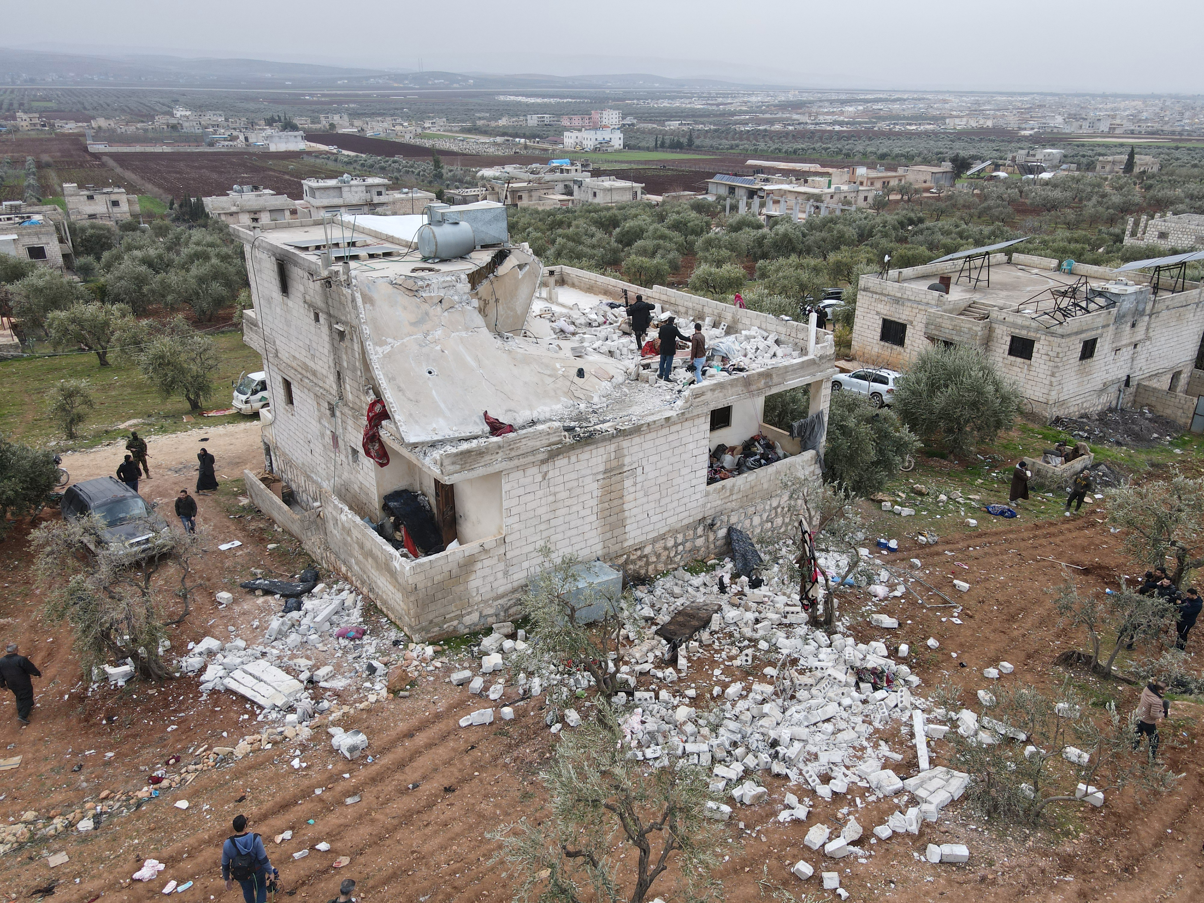 US Special forces counterterrorism operation in Syria