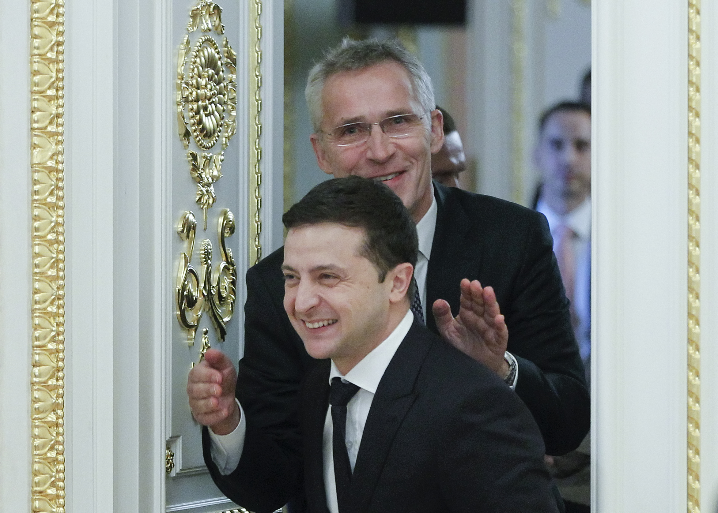 NATO Secretary-General Jens Stoltenberg visits Ukraine