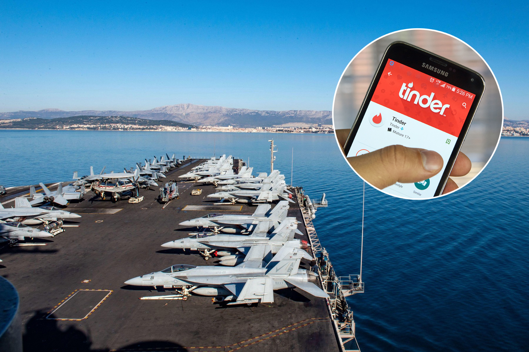 USS Harry S. Truman, Split, Hrvatska, Tinder, kombo
Image: 661714546, License: Rights-managed, Restrictions: , Model Release: no, Credit line: APFootage / Alamy / Alamy / Profimedia
