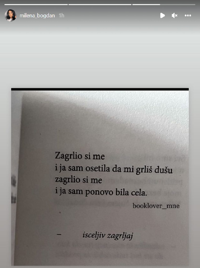 Milena Popović Foto: Instagram/milena_bogdan