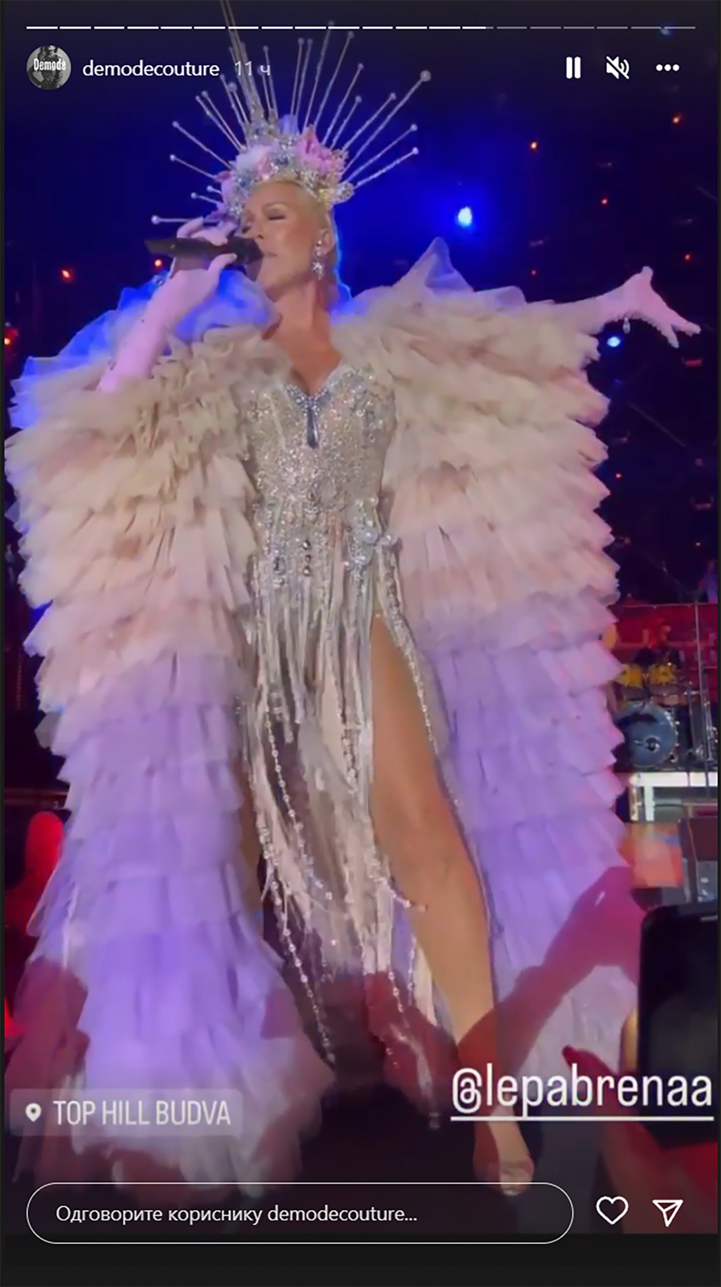 lepa brena top hil  budva