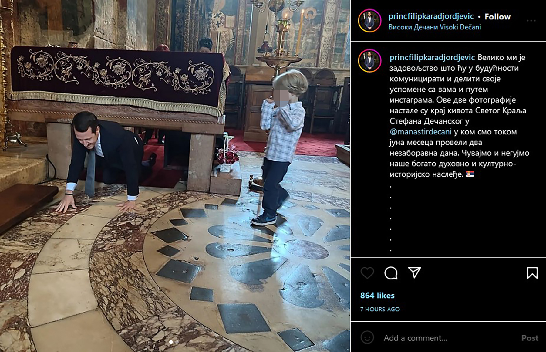 Princ Filip otvorio profil na instagramu