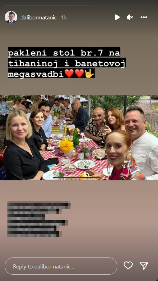 Dalibor Matanic Foto: Instagram/dalibormatanic