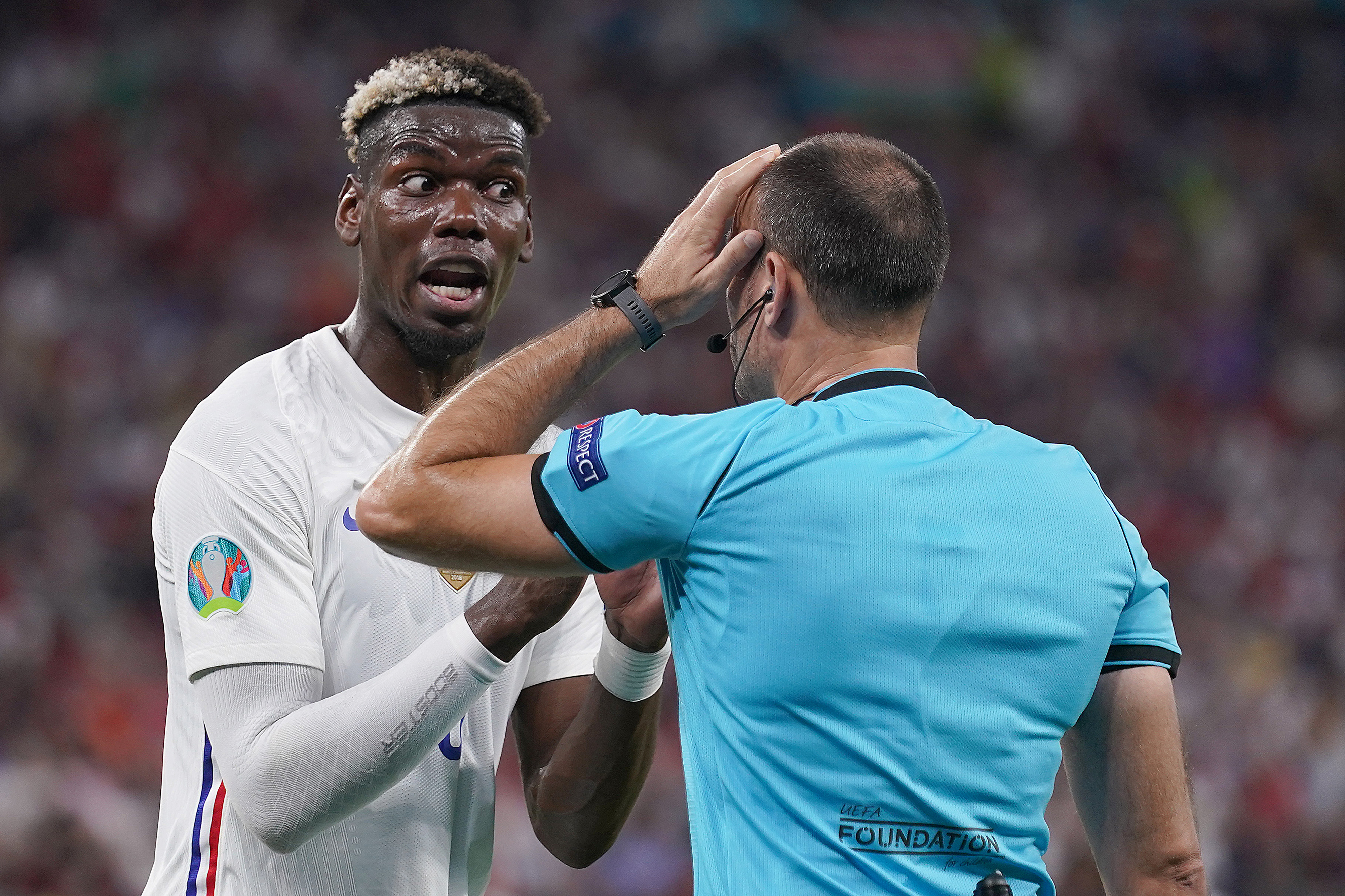Miguel Lahoz i Pol Pogba