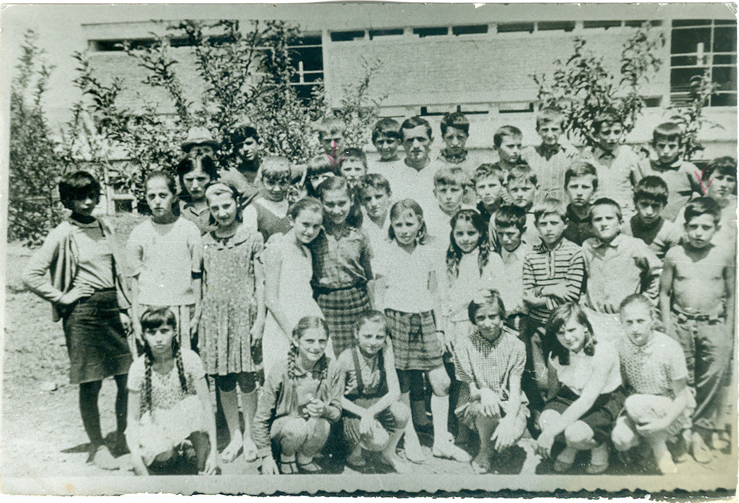 Zorica Brunclik, odeljenje, skola,  stare slike mlada arhiva privatna arhiva poalLa Mila Marinovic