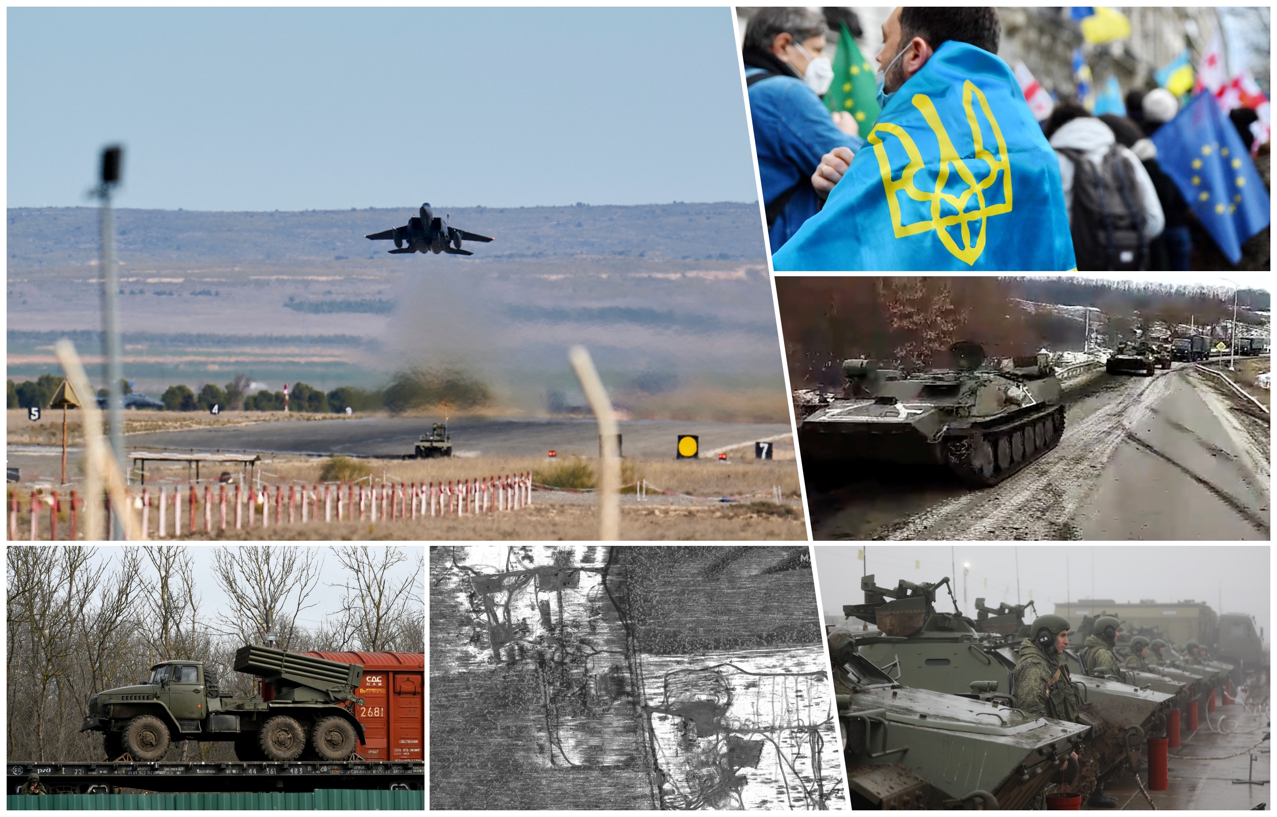 collage ukraine kombo