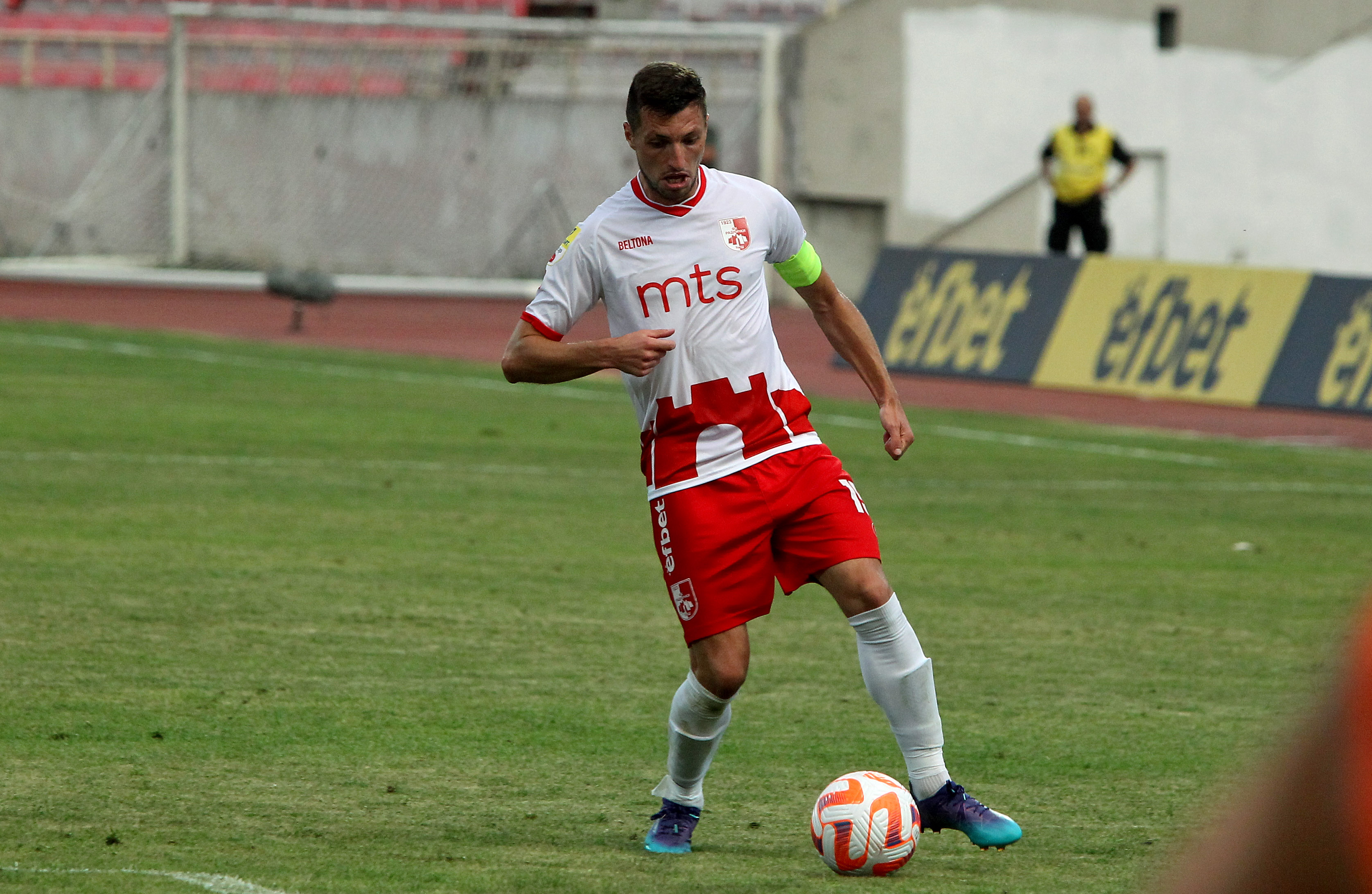 Aleksandar Pejovic
Fudbal-UEFA Conference League Second qualifying round, 2nd leg Radnicki Nis - Gzira
Nis Serbia Srbija, 28.07.2022
foto: Starsport.rs ©