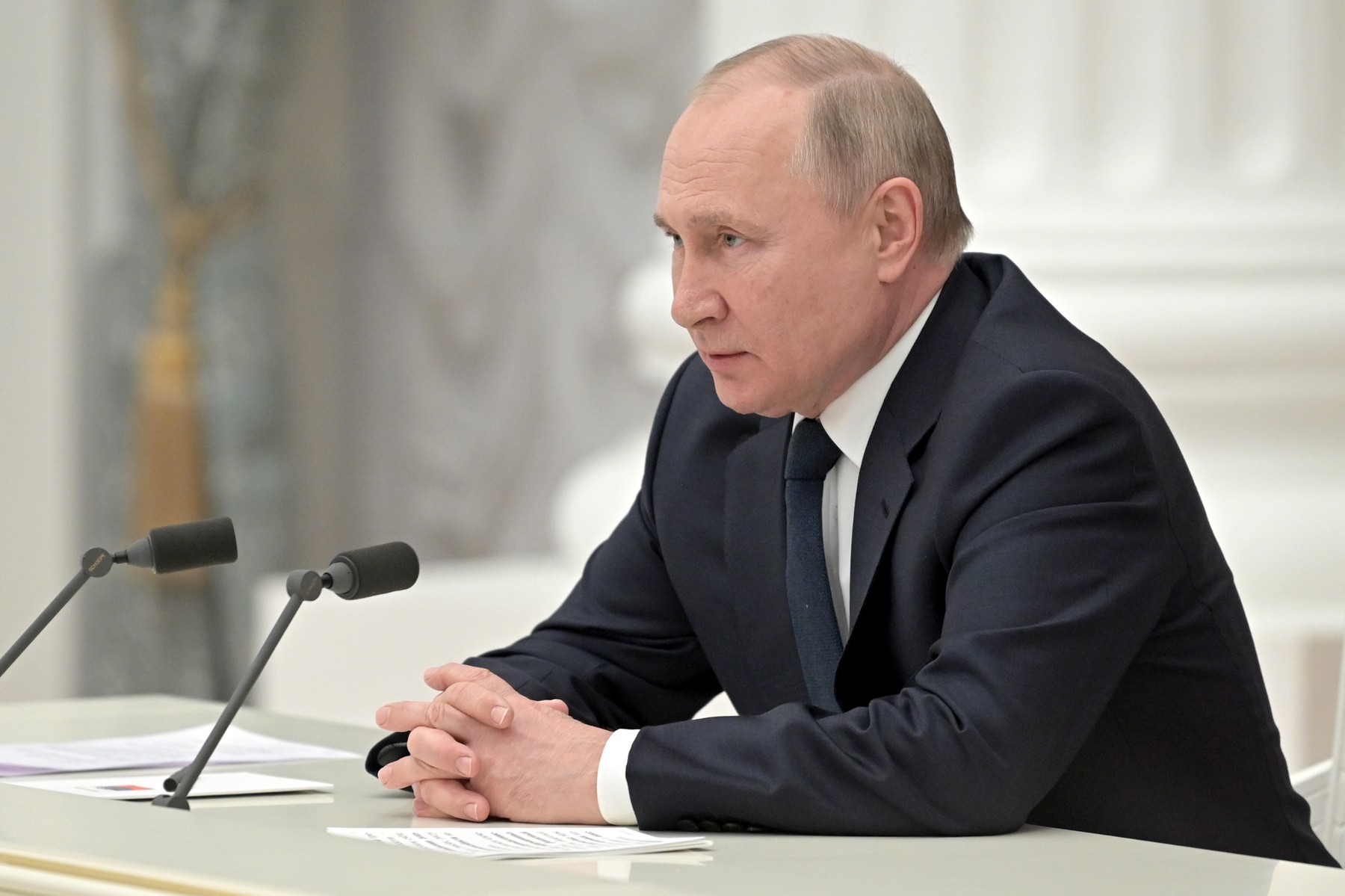 President Putin meets with Russian business leaders