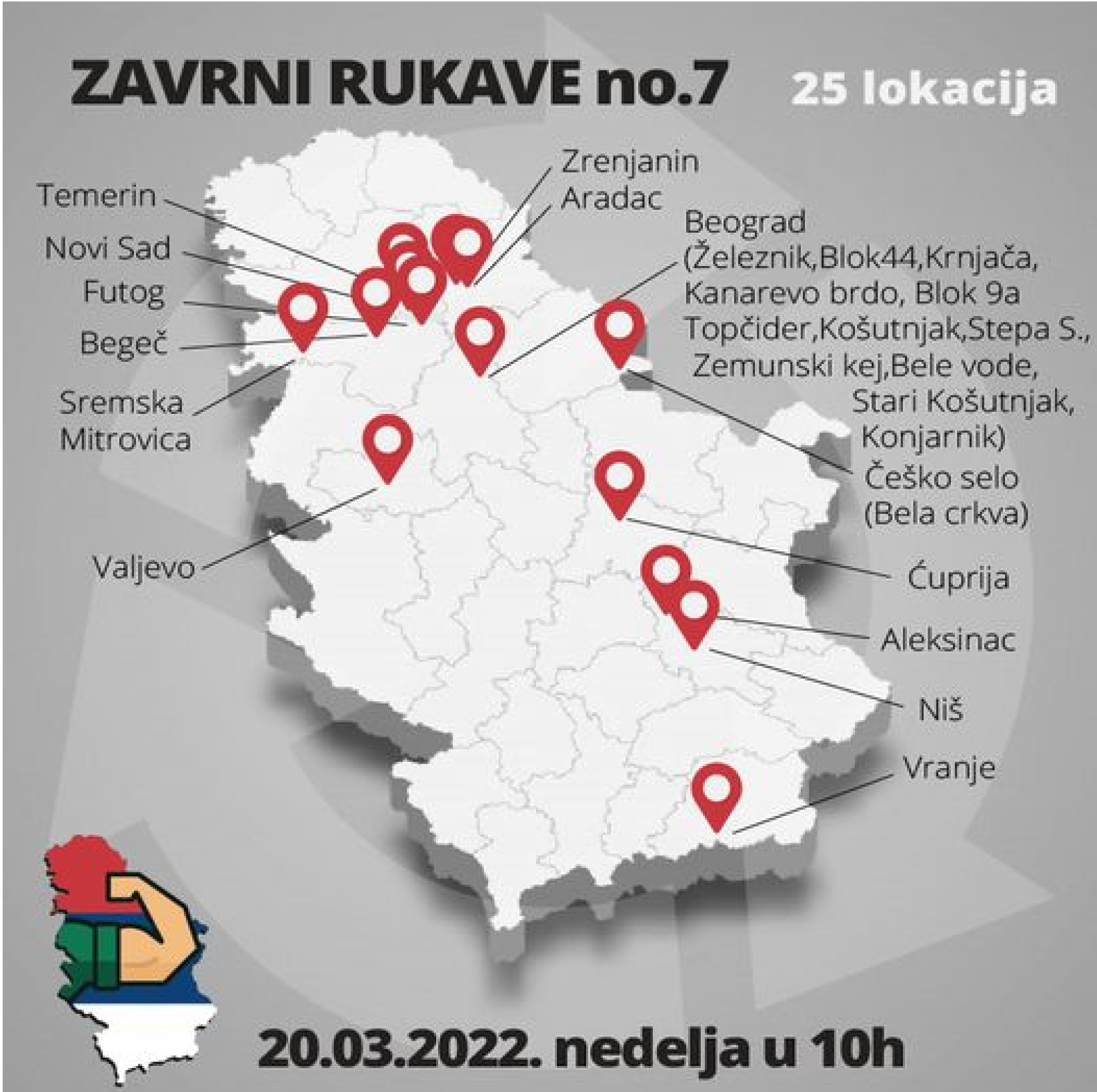 Akcija Zvrni rukave, organizovana akcija čišćenja đubreta, đubre, djubre, akcija, čišćenje Foto: Eko Straža i Trash Hero